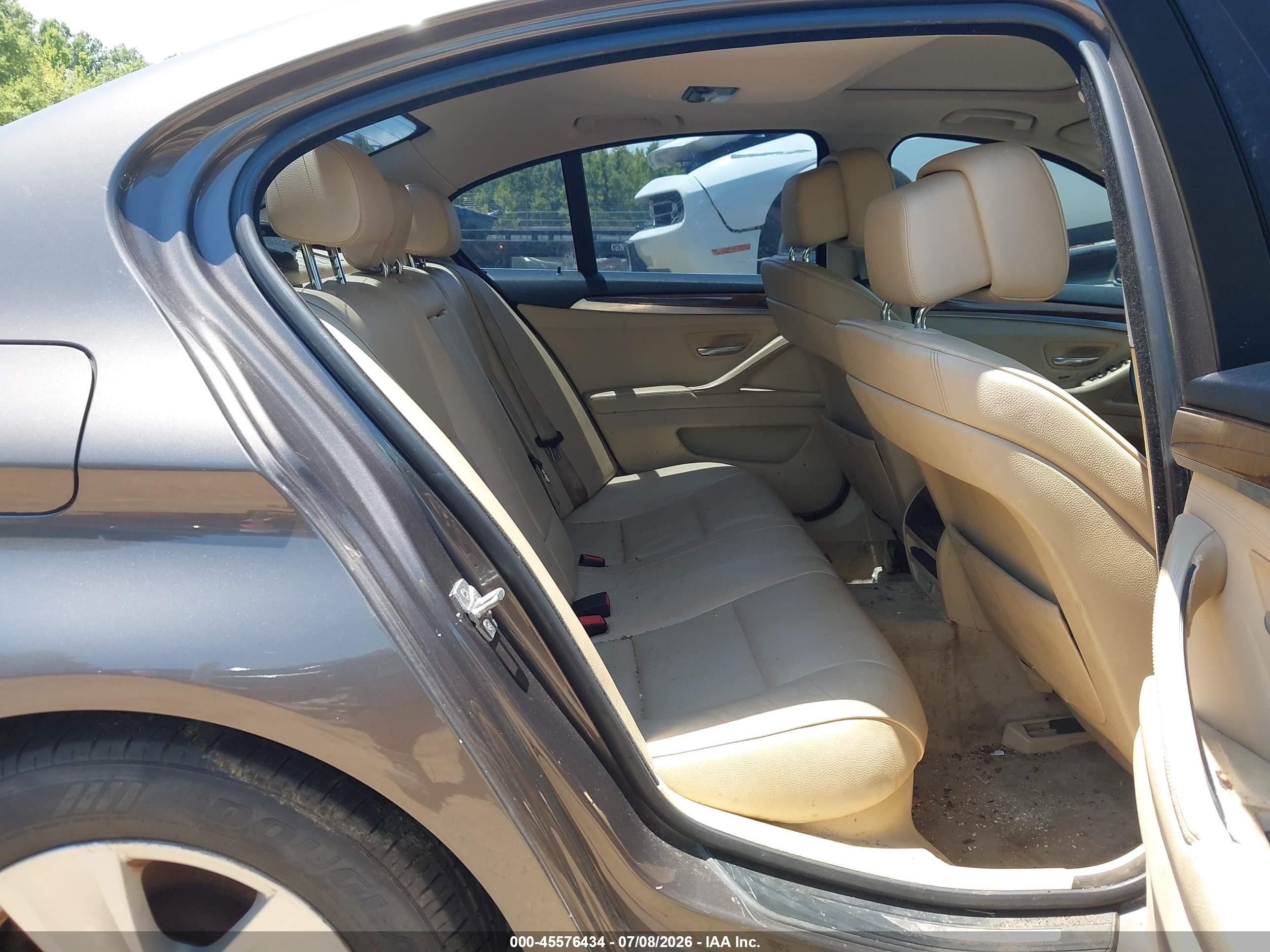 2012 Bmw 528i   Gray vin: WBAXG5C59CDW24744