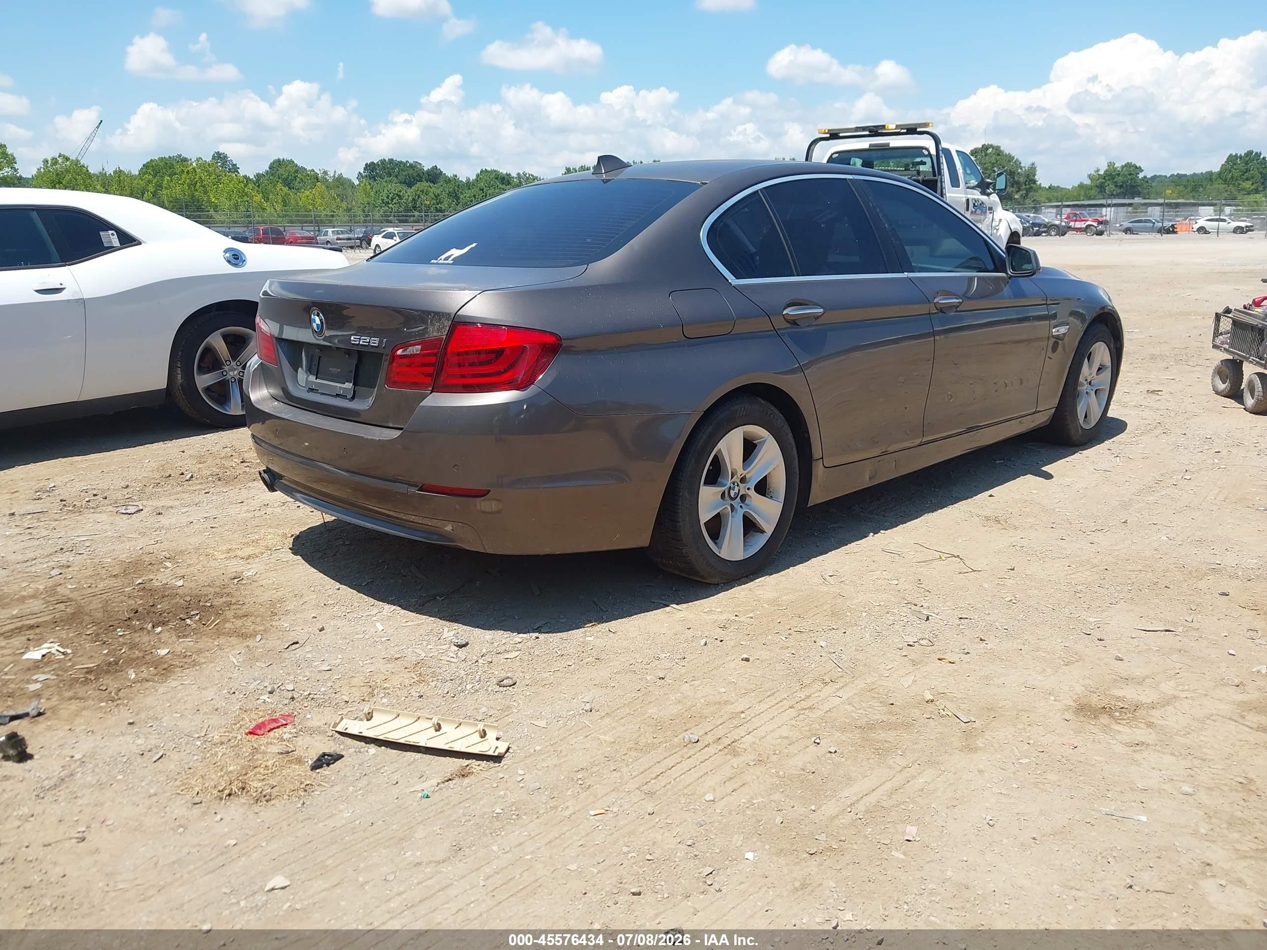 2012 Bmw 528i   Gray vin: WBAXG5C59CDW24744
