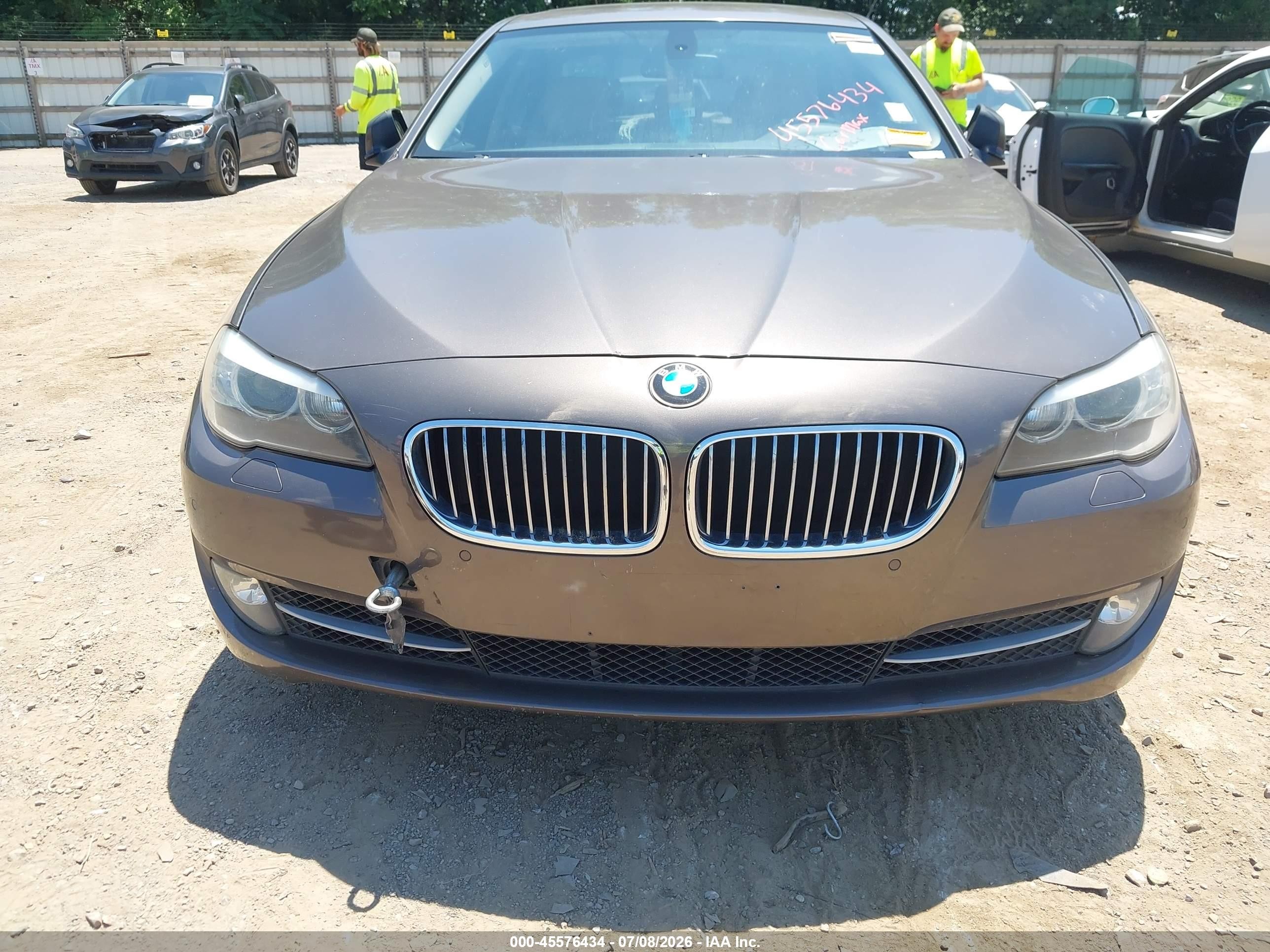 2012 Bmw 528i   Gray vin: WBAXG5C59CDW24744