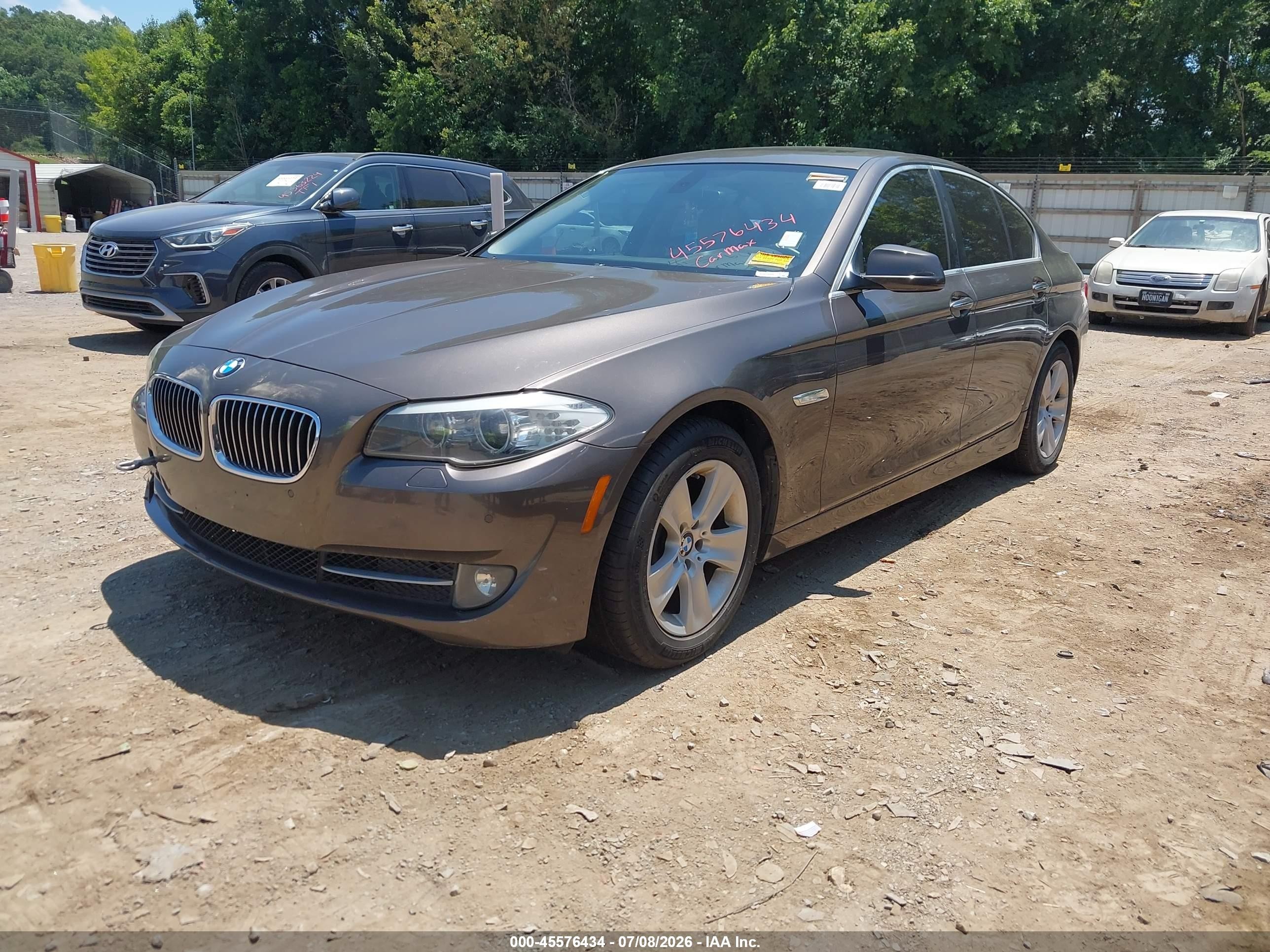 2012 Bmw 528i   Gray vin: WBAXG5C59CDW24744