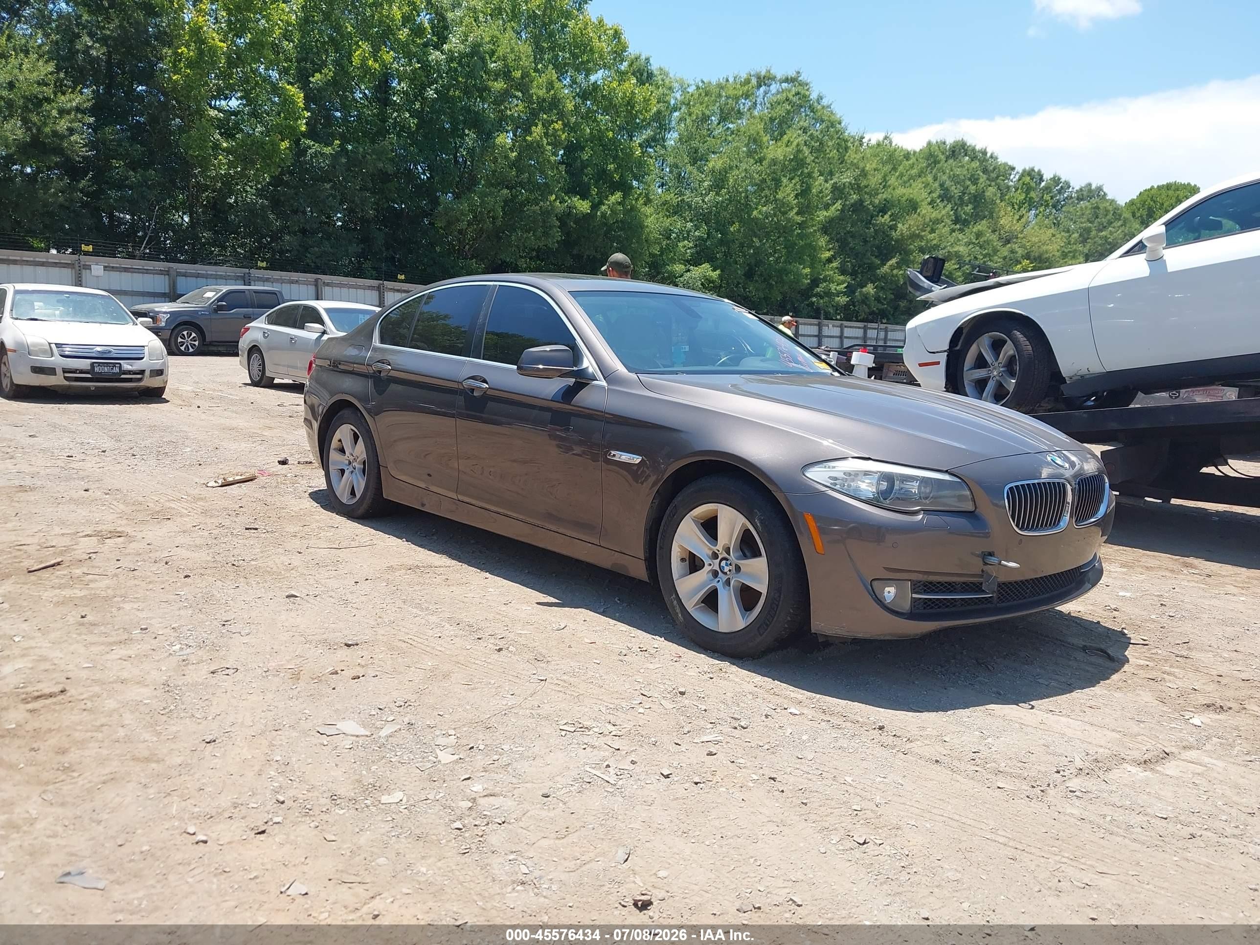 2012 Bmw 528i   Gray vin: WBAXG5C59CDW24744