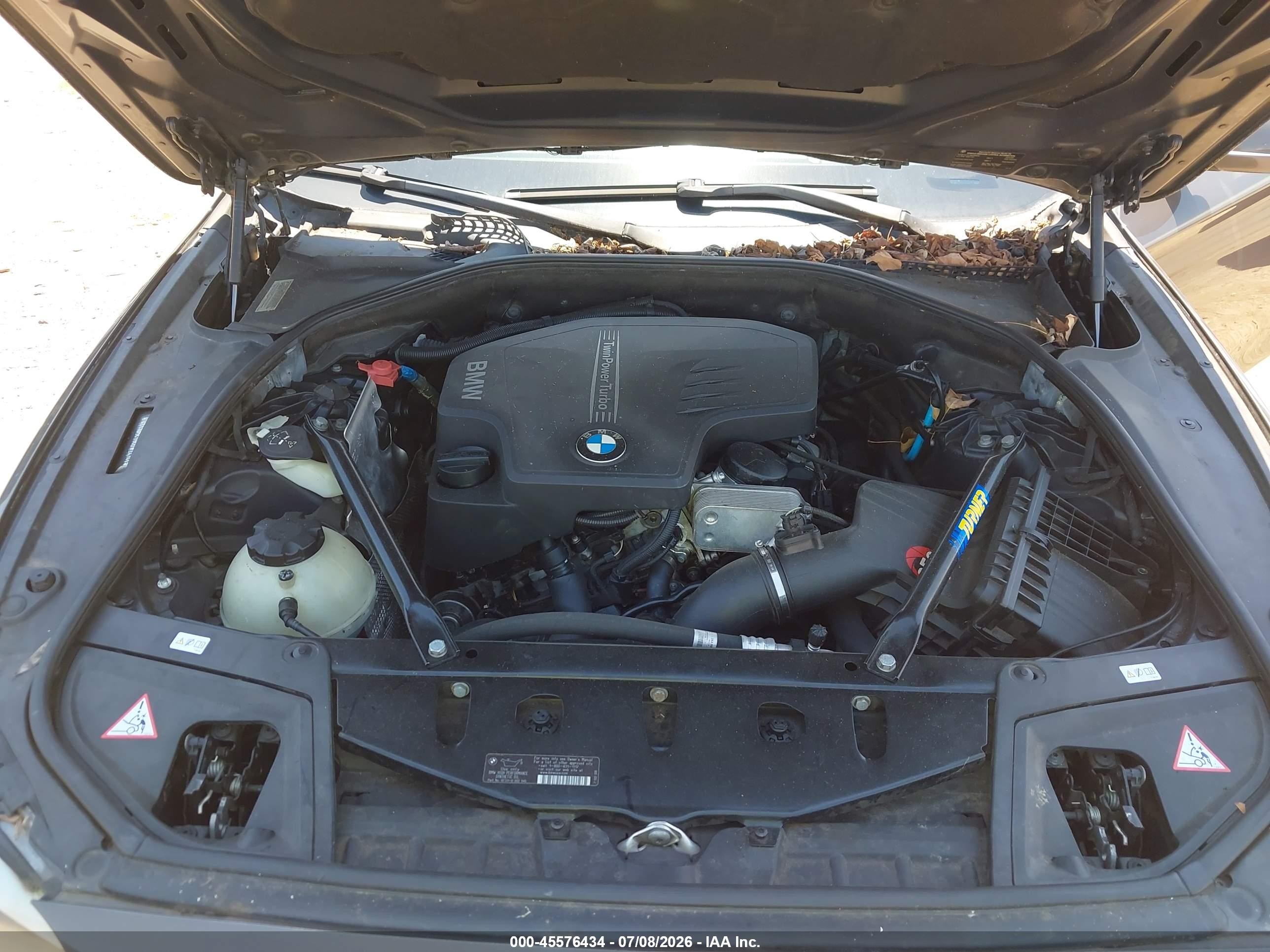 2012 Bmw 528i   Gray vin: WBAXG5C59CDW24744