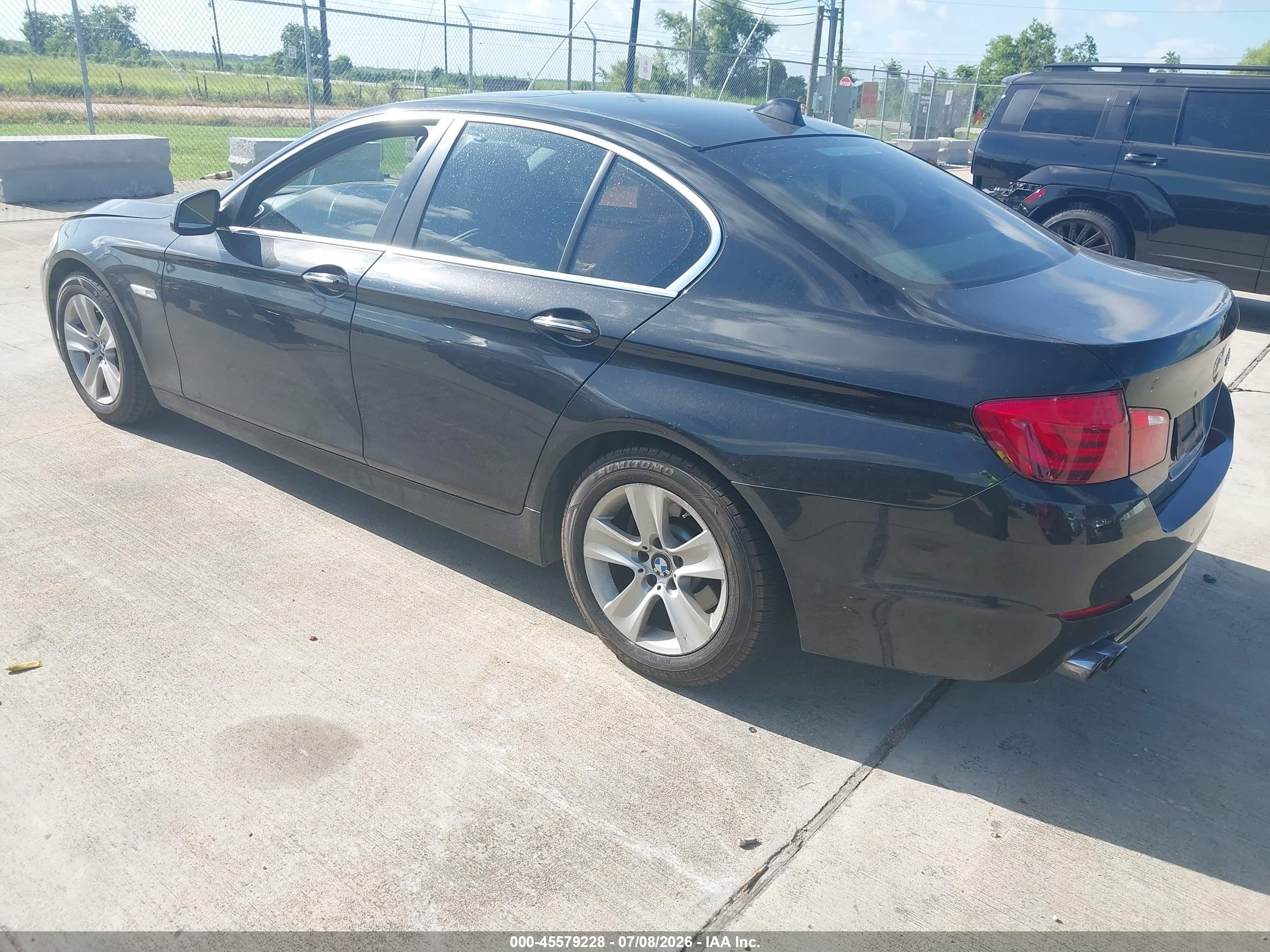 2012 Bmw 528i   Black vin: WBAXG5C59CDY30260