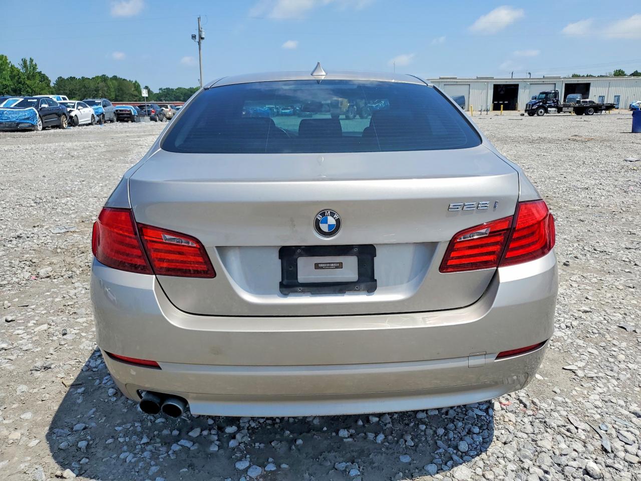 2013 Bmw 528 I Cream vin: WBAXG5C59DD228508
