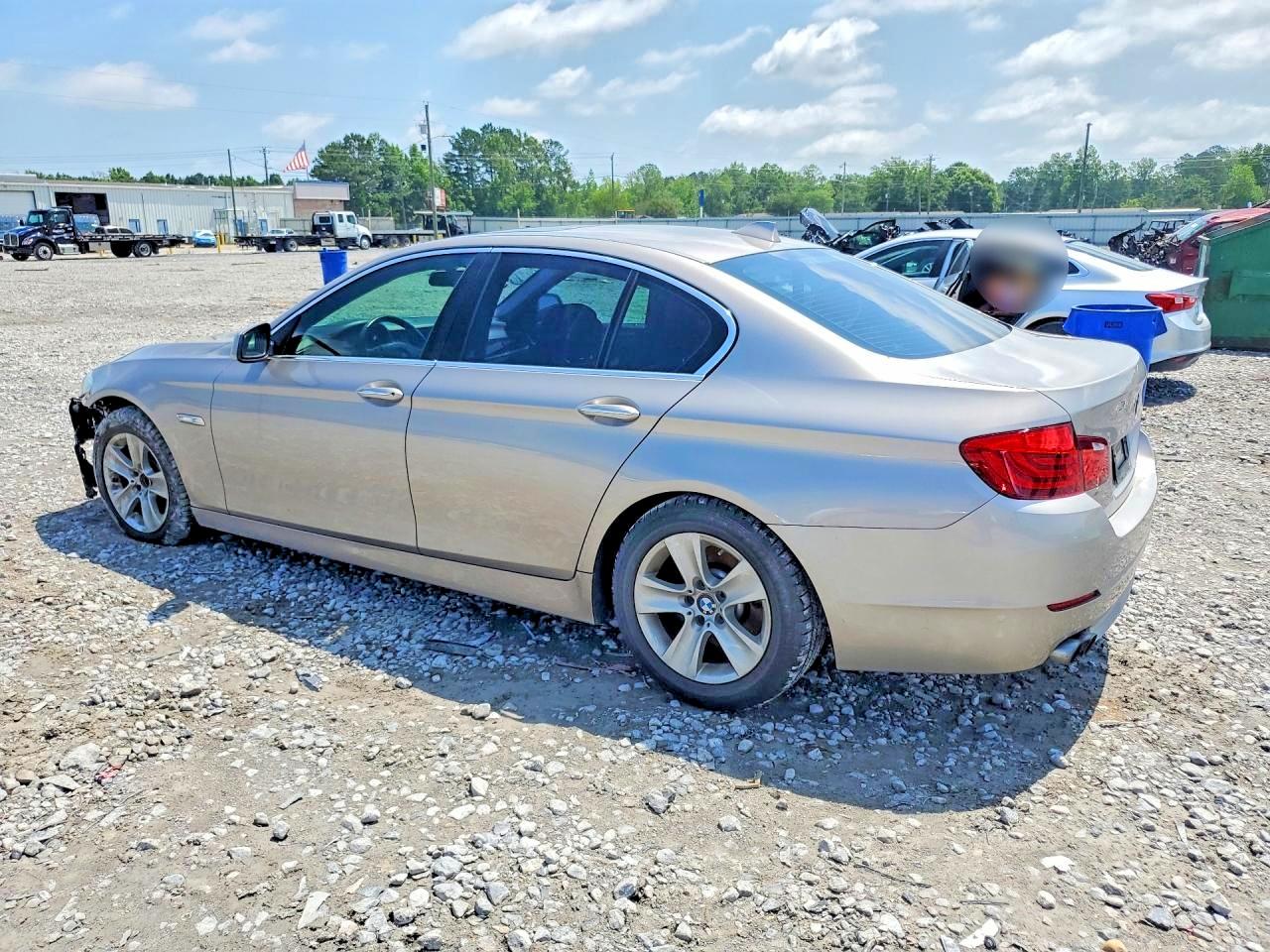 2013 Bmw 528 I Cream vin: WBAXG5C59DD228508