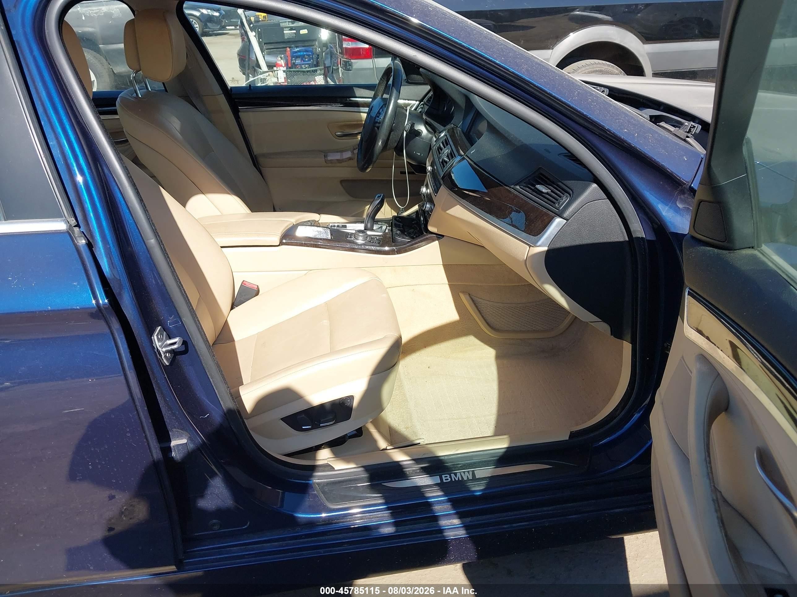 2013 Bmw 528i   Blue vin: WBAXG5C59DD228931