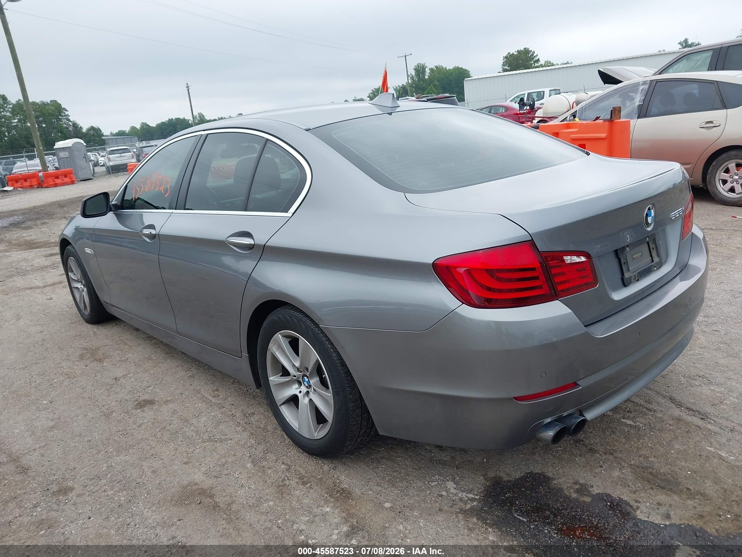 2013 Bmw 528i   Gray vin: WBAXG5C59DD232042