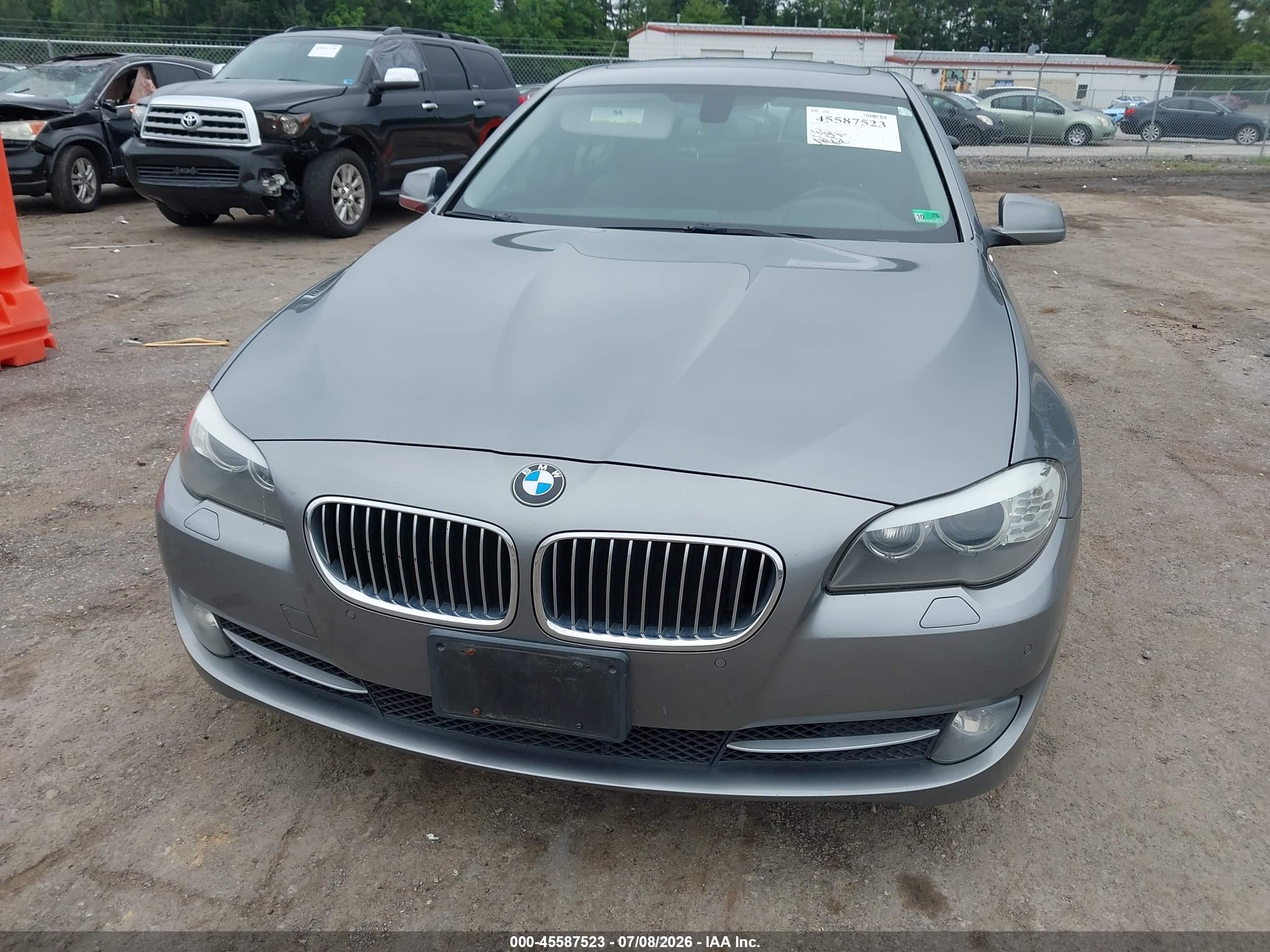 2013 Bmw 528i   Gray vin: WBAXG5C59DD232042