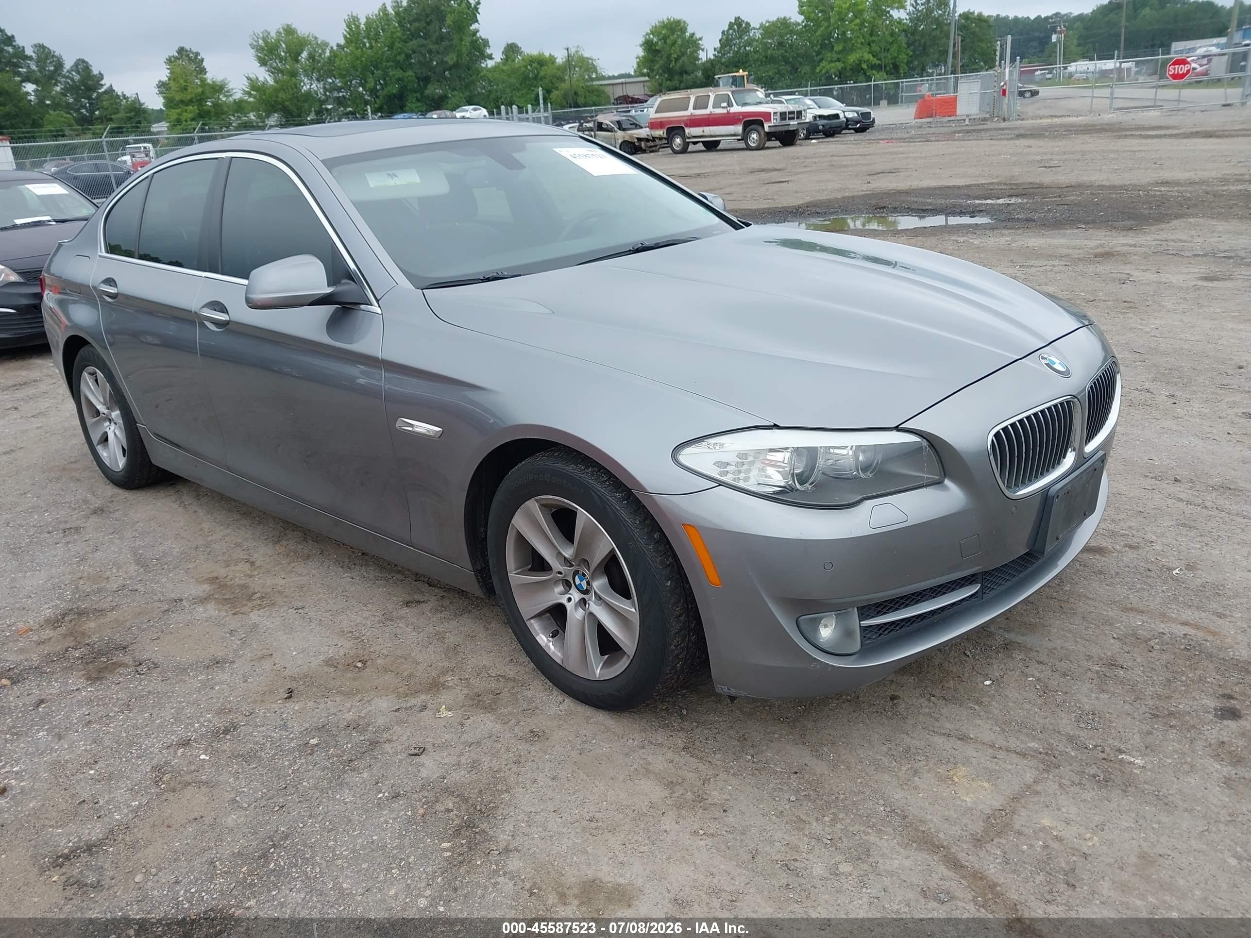 2013 Bmw 528i   Gray vin: WBAXG5C59DD232042