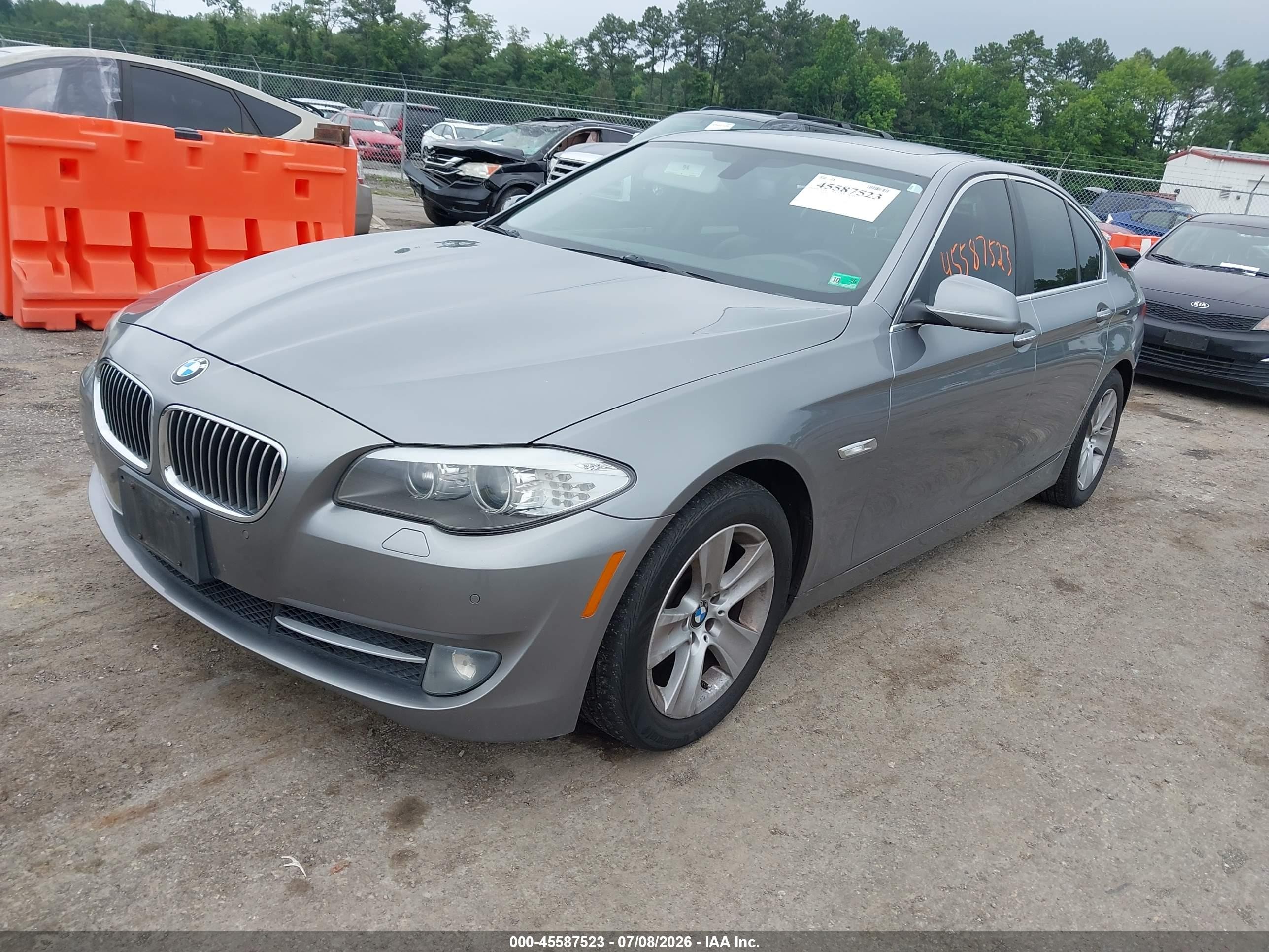 2013 Bmw 528i   Gray vin: WBAXG5C59DD232042