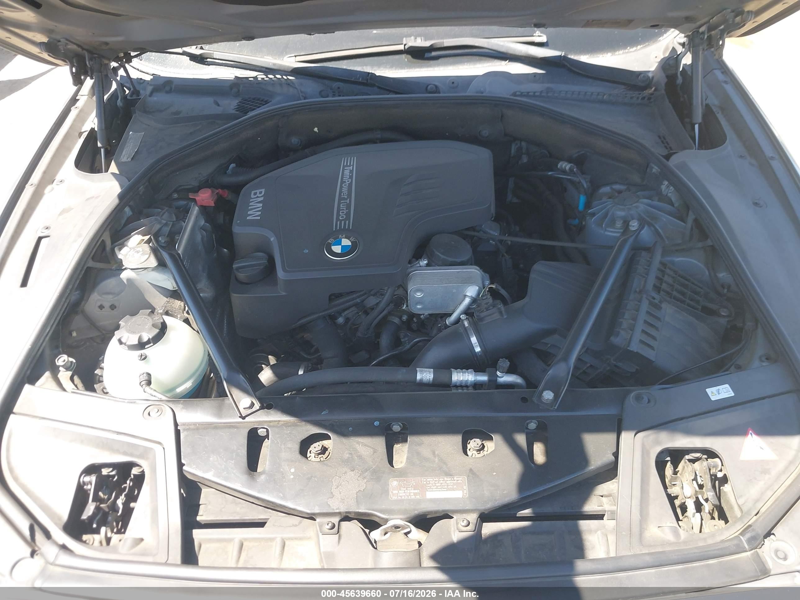 2012 Bmw 528i   Gray vin: WBAXG5C5XCDW24588