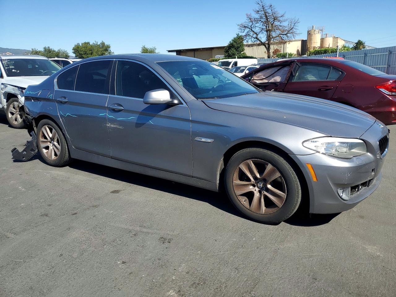 2012 Bmw 528 I Charcoal vin: WBAXG5C5XCDW85472