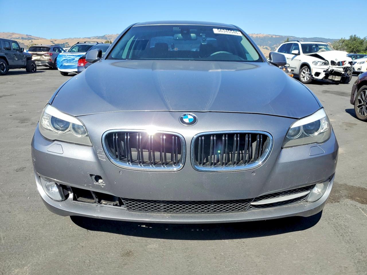 2012 Bmw 528 I Charcoal vin: WBAXG5C5XCDW85472