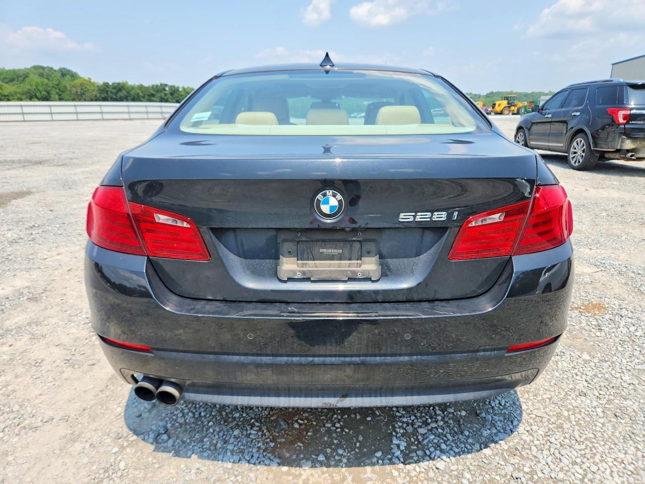 2012 Bmw 528 I Black vin: WBAXG5C5XCDW92230