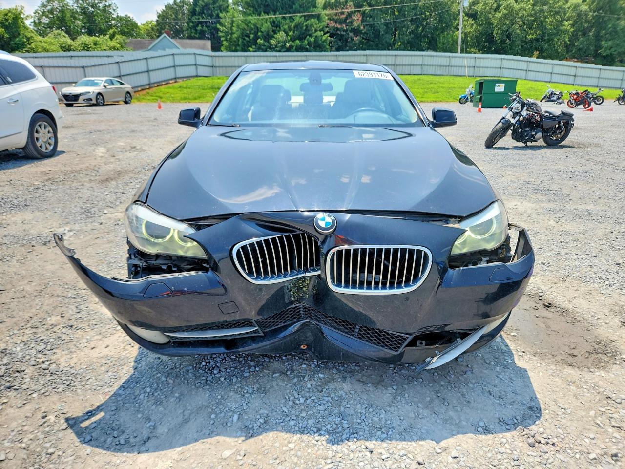 2012 Bmw 528 I Black vin: WBAXG5C5XCDW92230