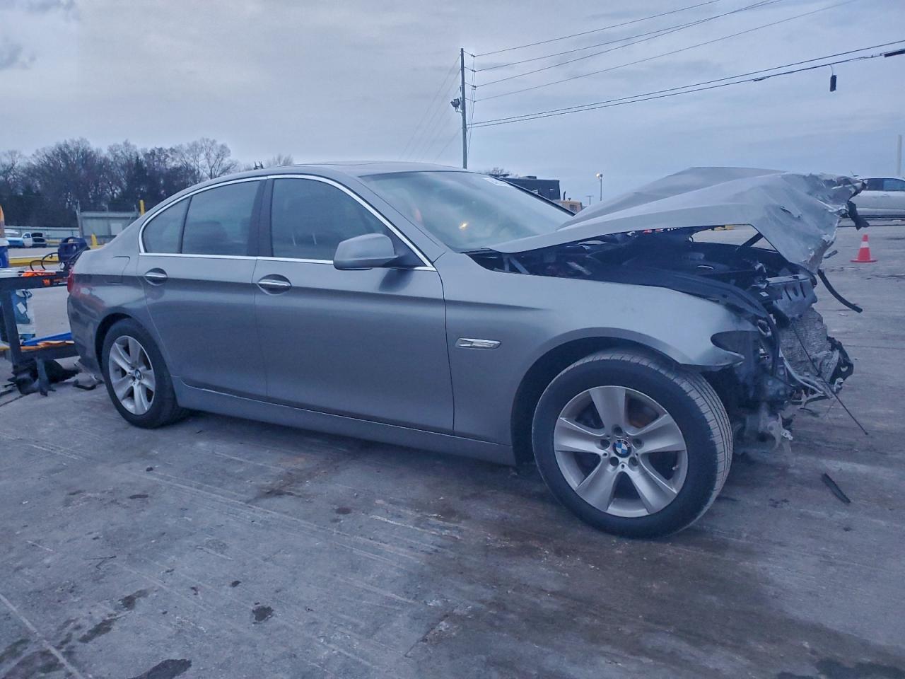 2013 Bmw 528 I Серый vin: WBAXG5C5XDDY31497