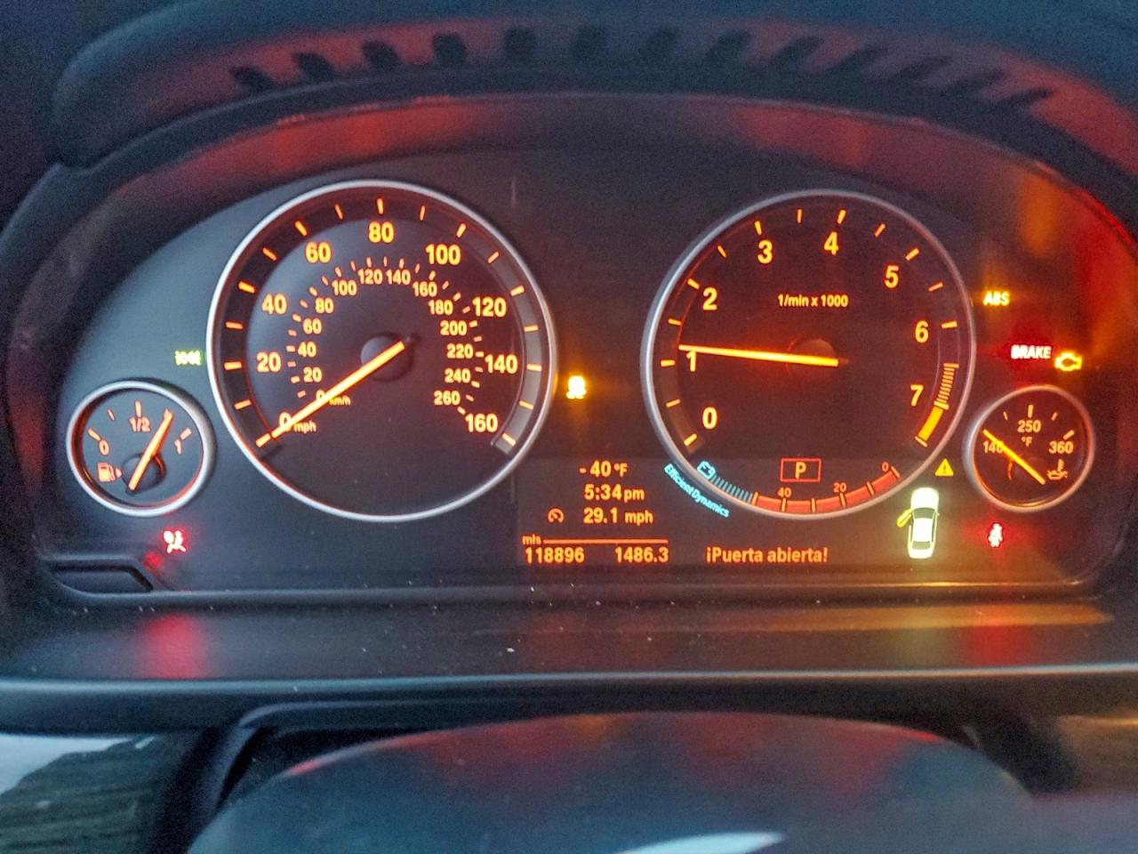 2013 Bmw 528 I Серый vin: WBAXG5C5XDDY31497