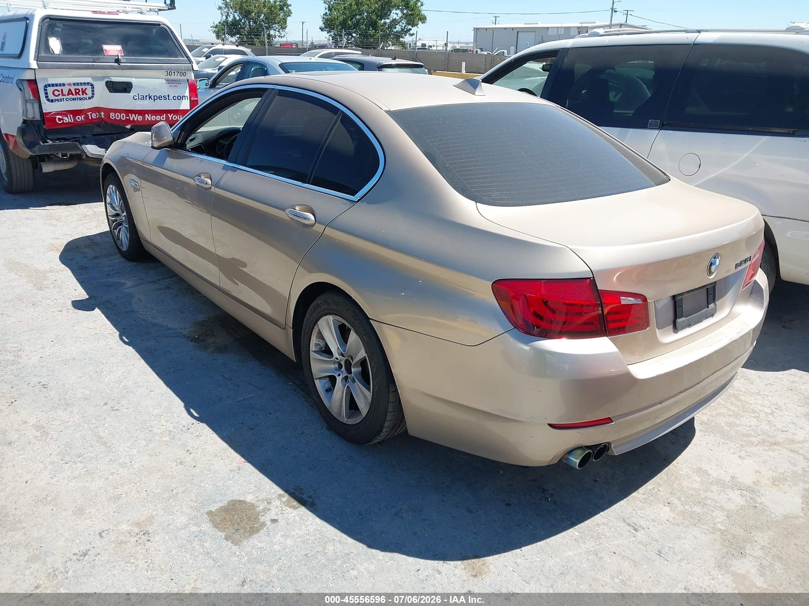 2013 Bmw 528i   Gold vin: WBAXG5C5XDDY34528