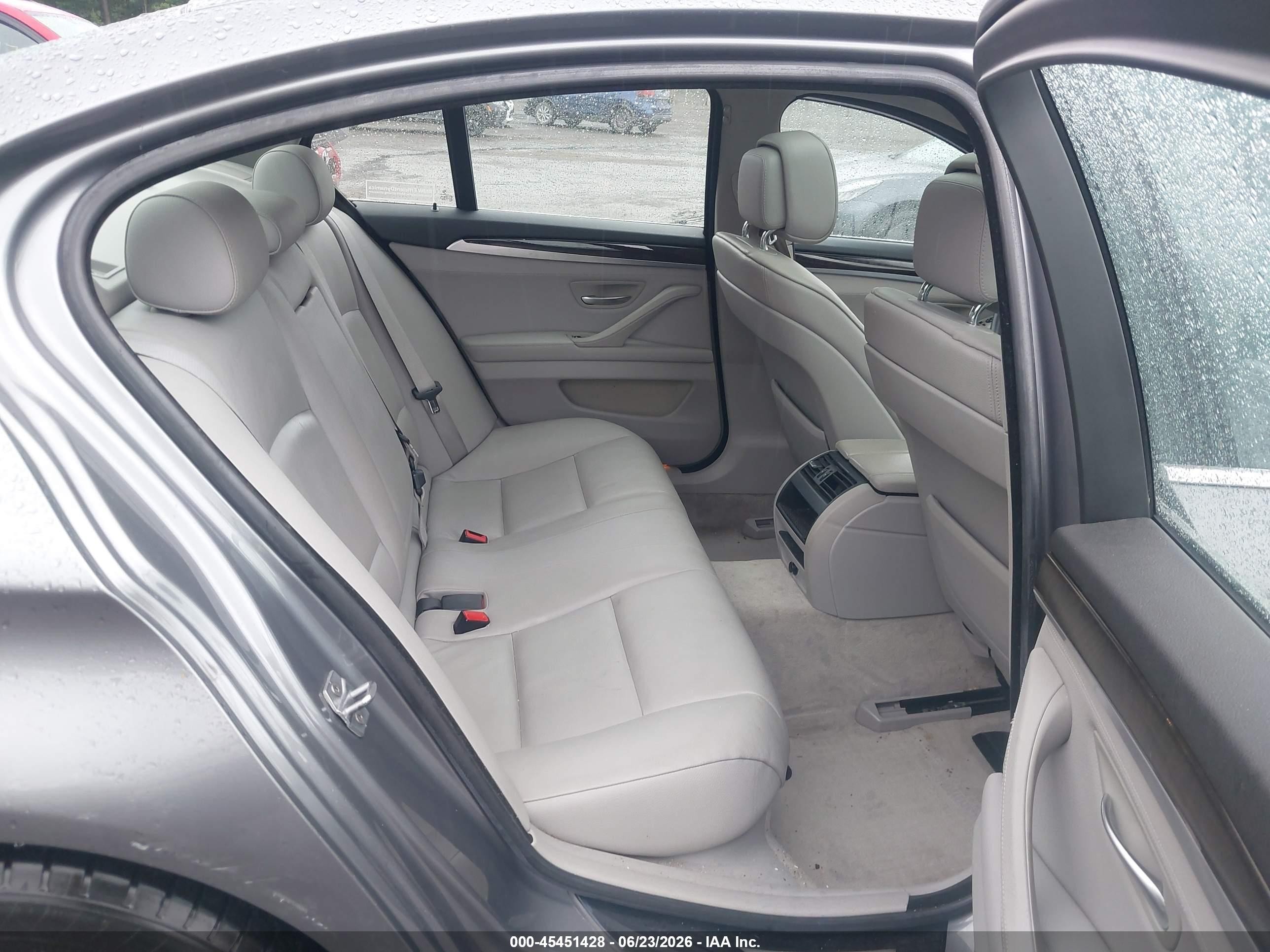 2013 Bmw 528i Xdrive Gray vin: WBAXH5C50DD110215