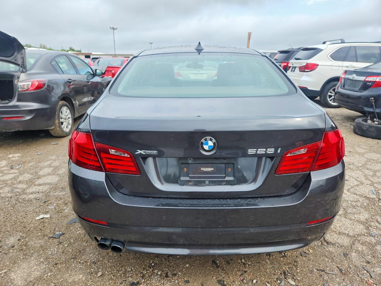 2013 Bmw 528 Xi Black vin: WBAXH5C50DD110294