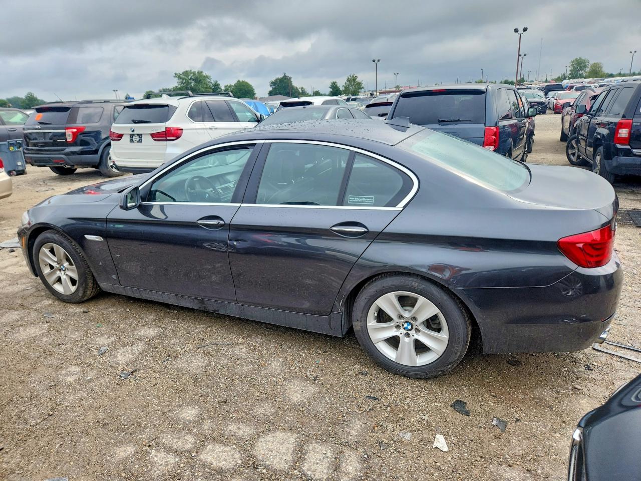 2013 Bmw 528 Xi Black vin: WBAXH5C50DD110294
