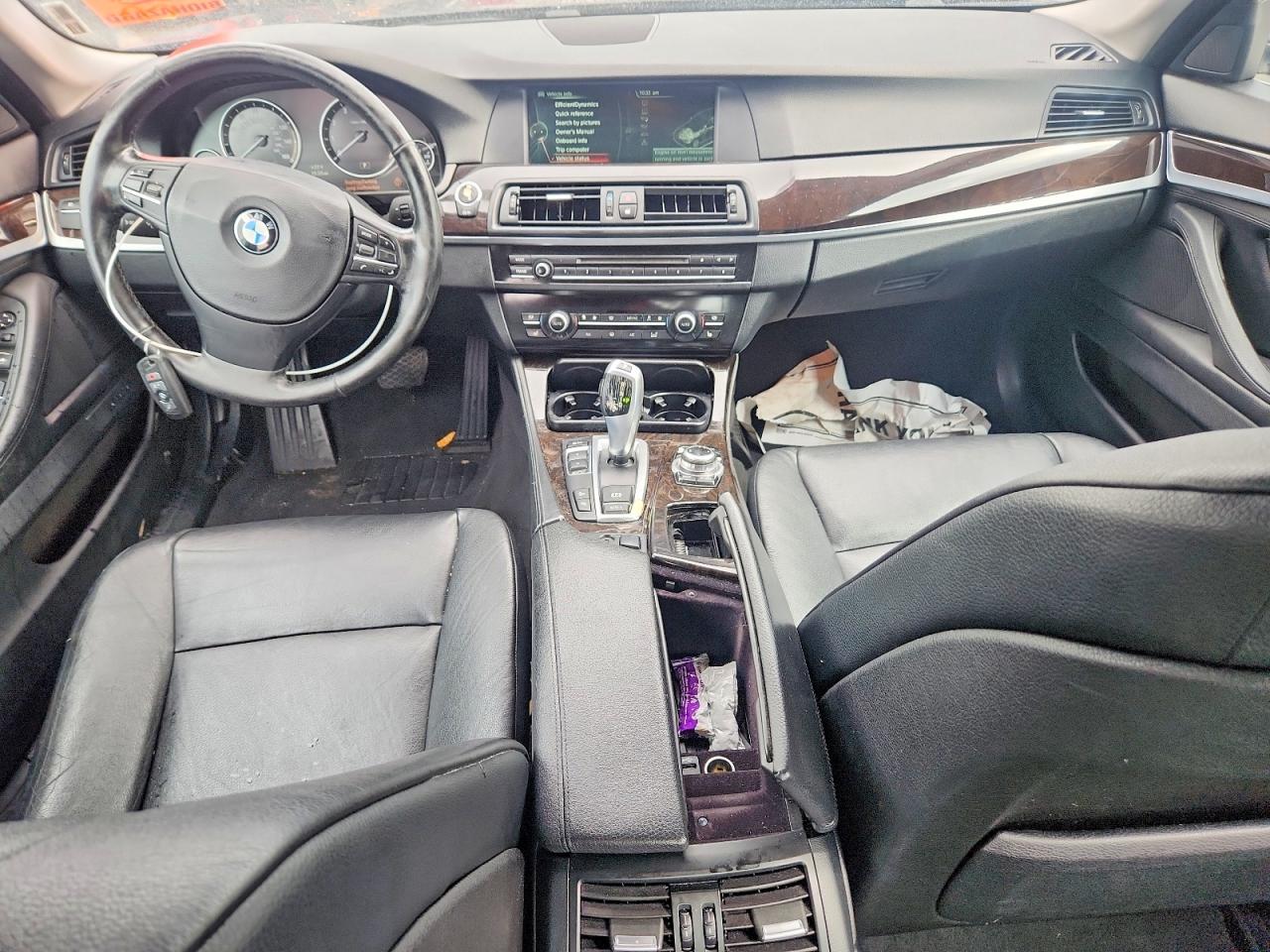 2013 Bmw 528 Xi Black vin: WBAXH5C50DD110294