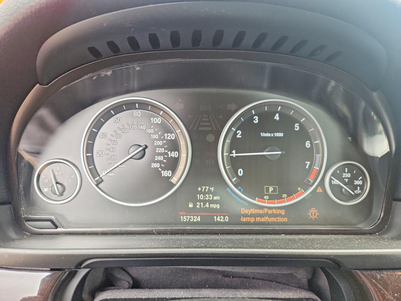 2013 Bmw 528 Xi Black vin: WBAXH5C50DD110294