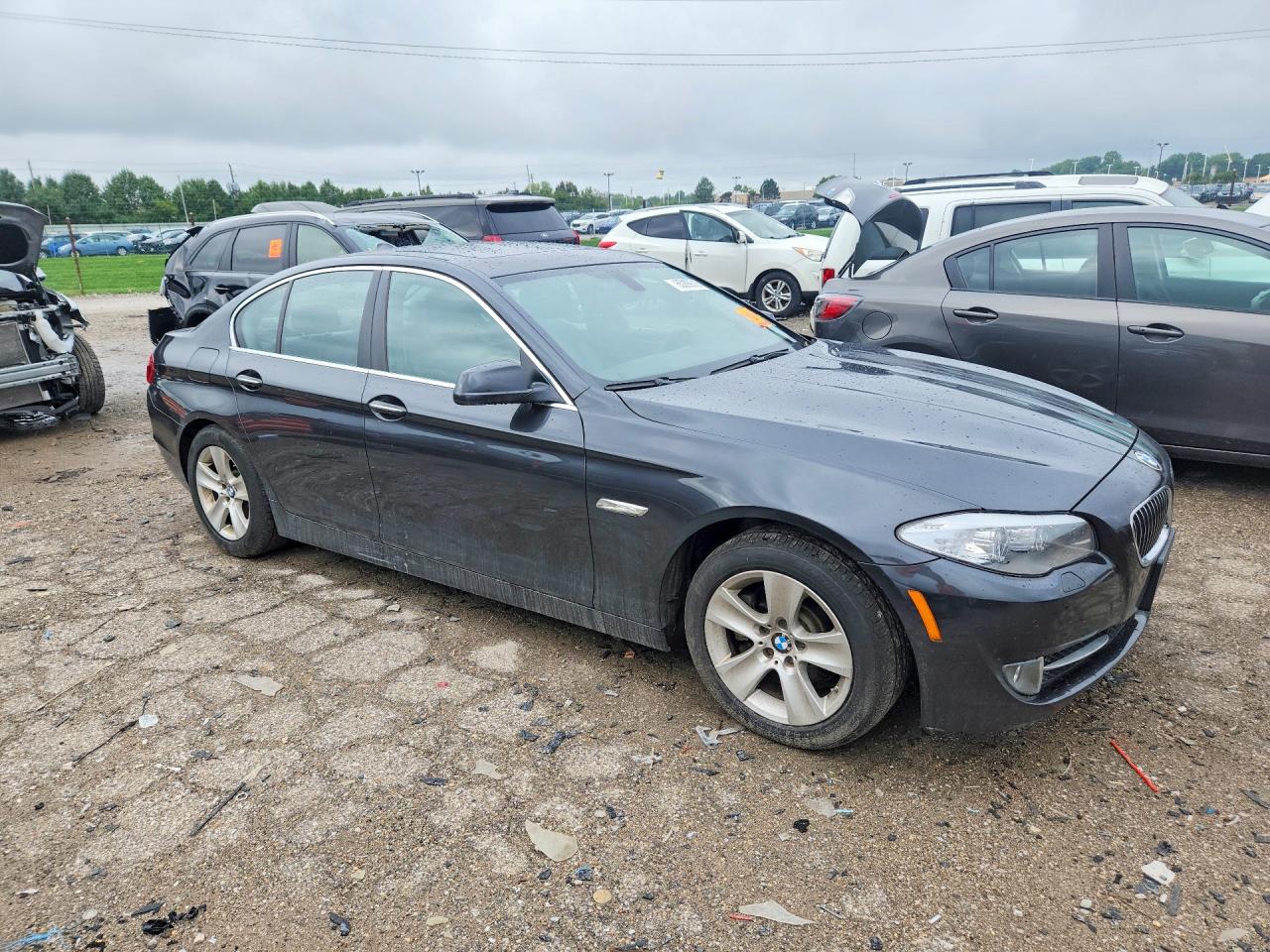 2013 Bmw 528 Xi Black vin: WBAXH5C50DD110294