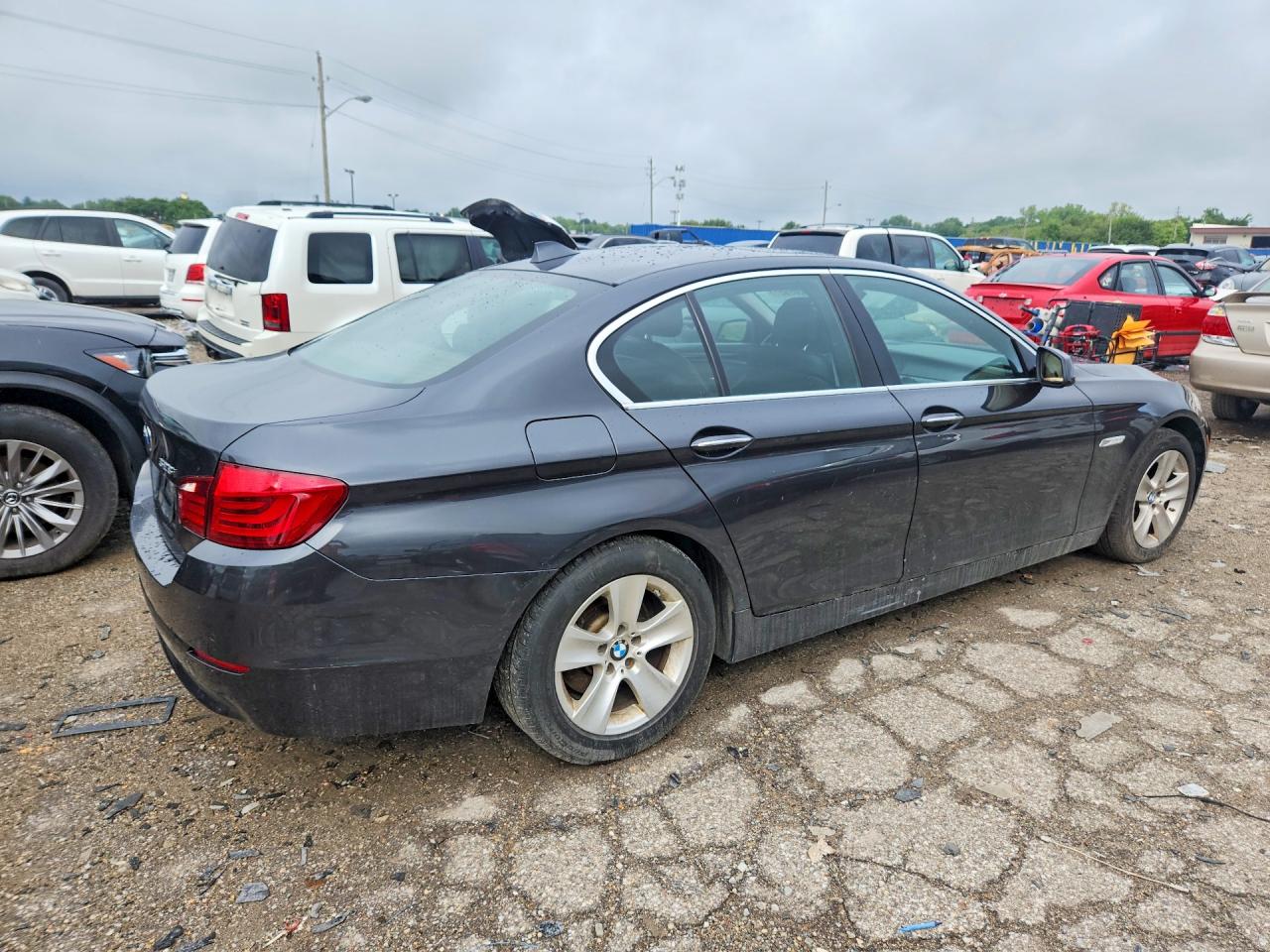 2013 Bmw 528 Xi Black vin: WBAXH5C50DD110294