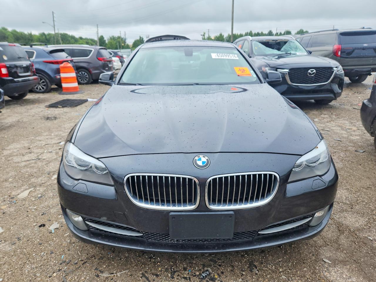2013 Bmw 528 Xi Black vin: WBAXH5C50DD110294