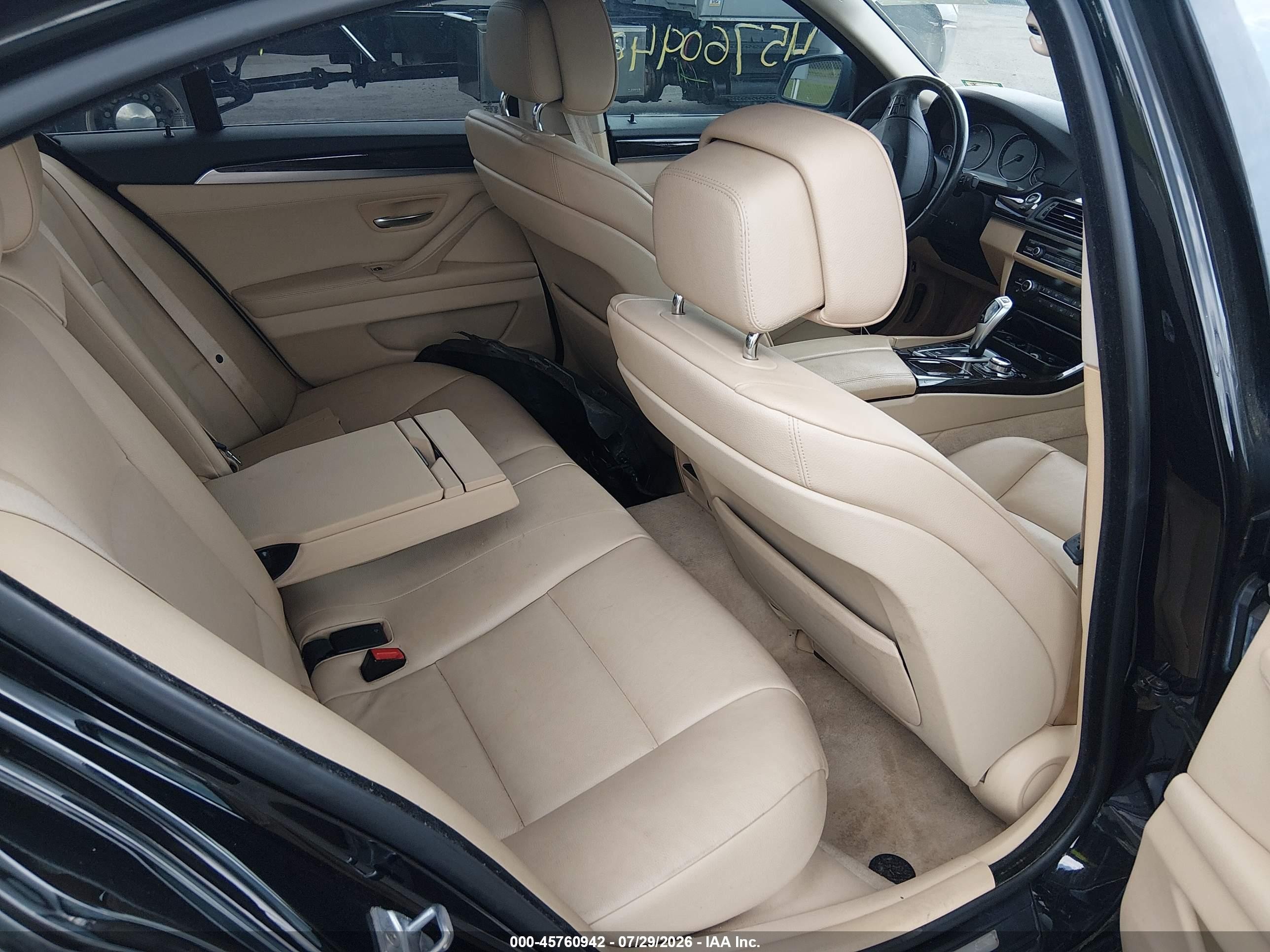 2013 Bmw 528i Xdrive Black vin: WBAXH5C50DD114801