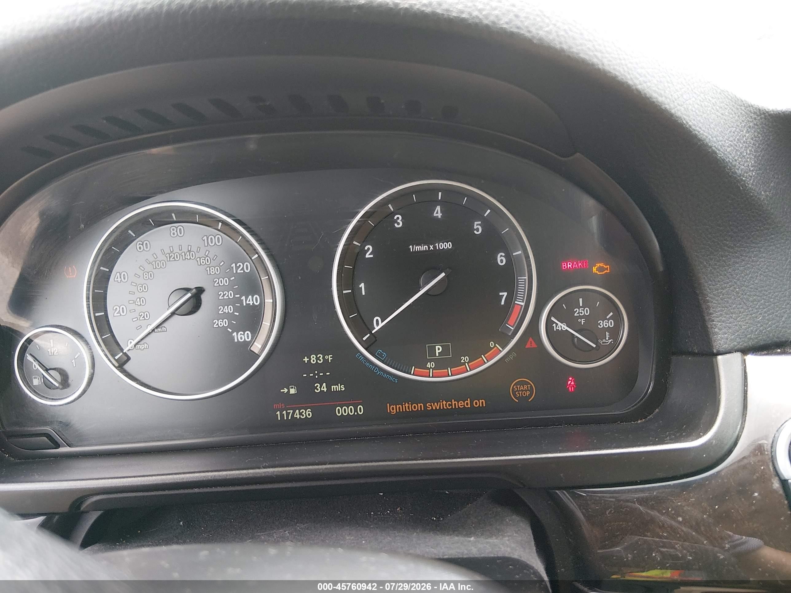 2013 Bmw 528i Xdrive Black vin: WBAXH5C50DD114801