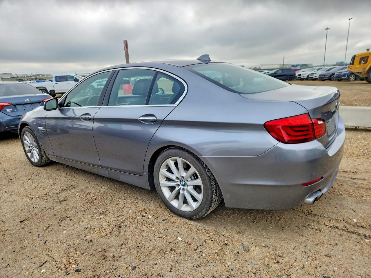 2012 Bmw 528 Xi Gray vin: WBAXH5C51CDW03027