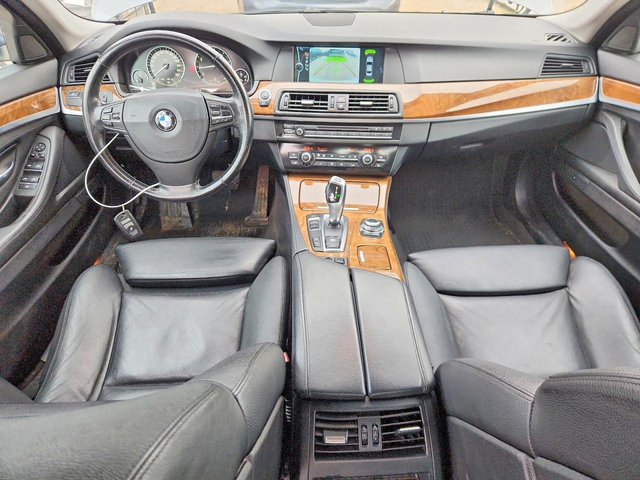 2012 Bmw 528 Xi Gray vin: WBAXH5C51CDW03027