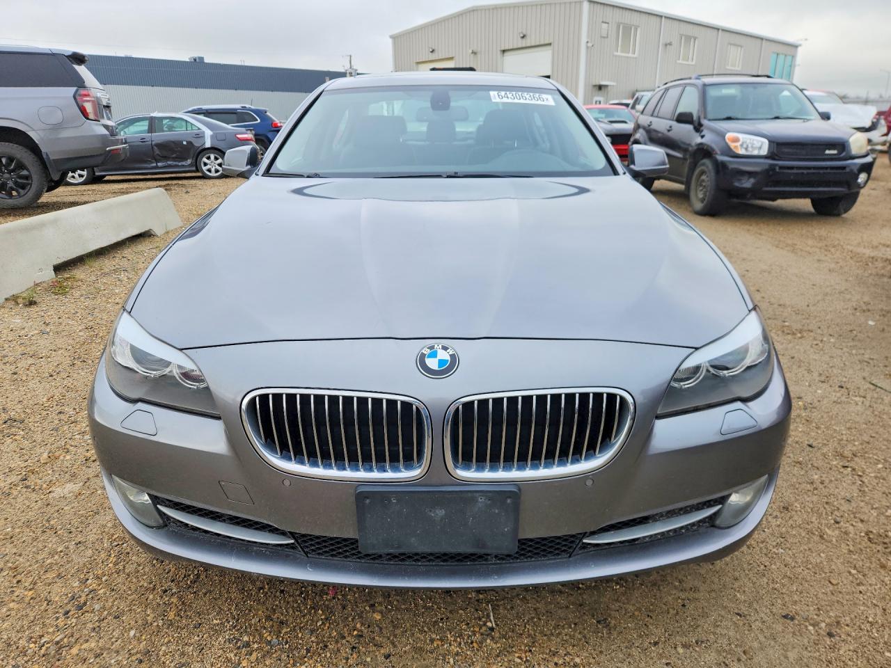2012 Bmw 528 Xi Gray vin: WBAXH5C51CDW03027