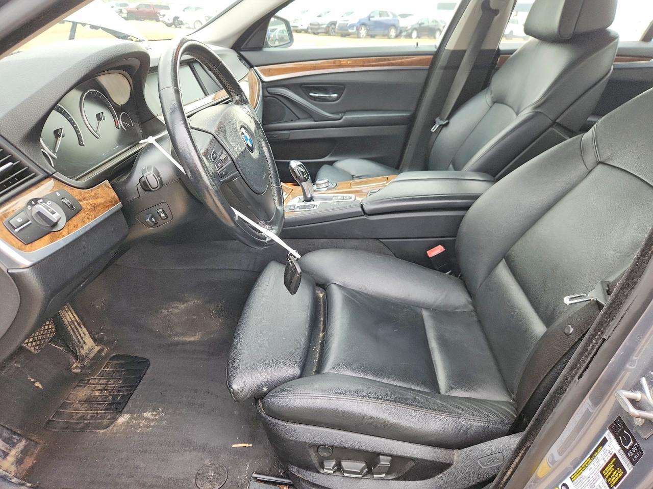 2012 Bmw 528 Xi Gray vin: WBAXH5C51CDW03027