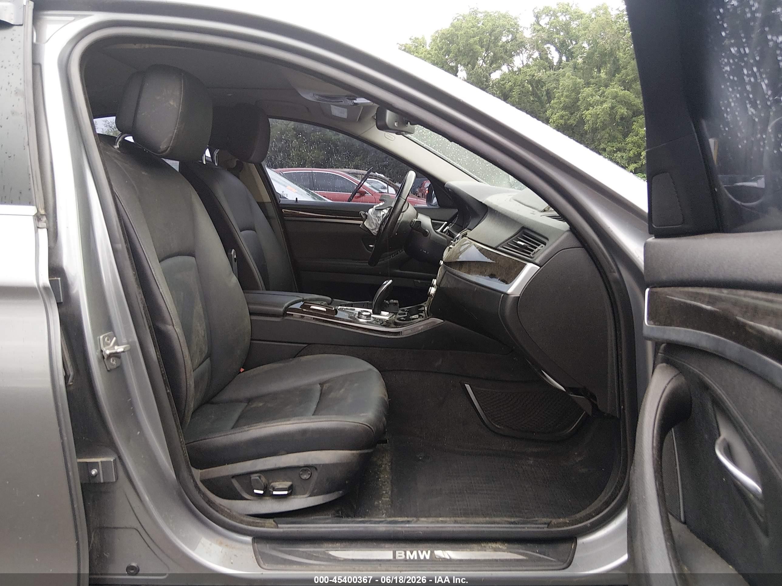 2012 Bmw 528i Xdrive Gray vin: WBAXH5C51CDW06445