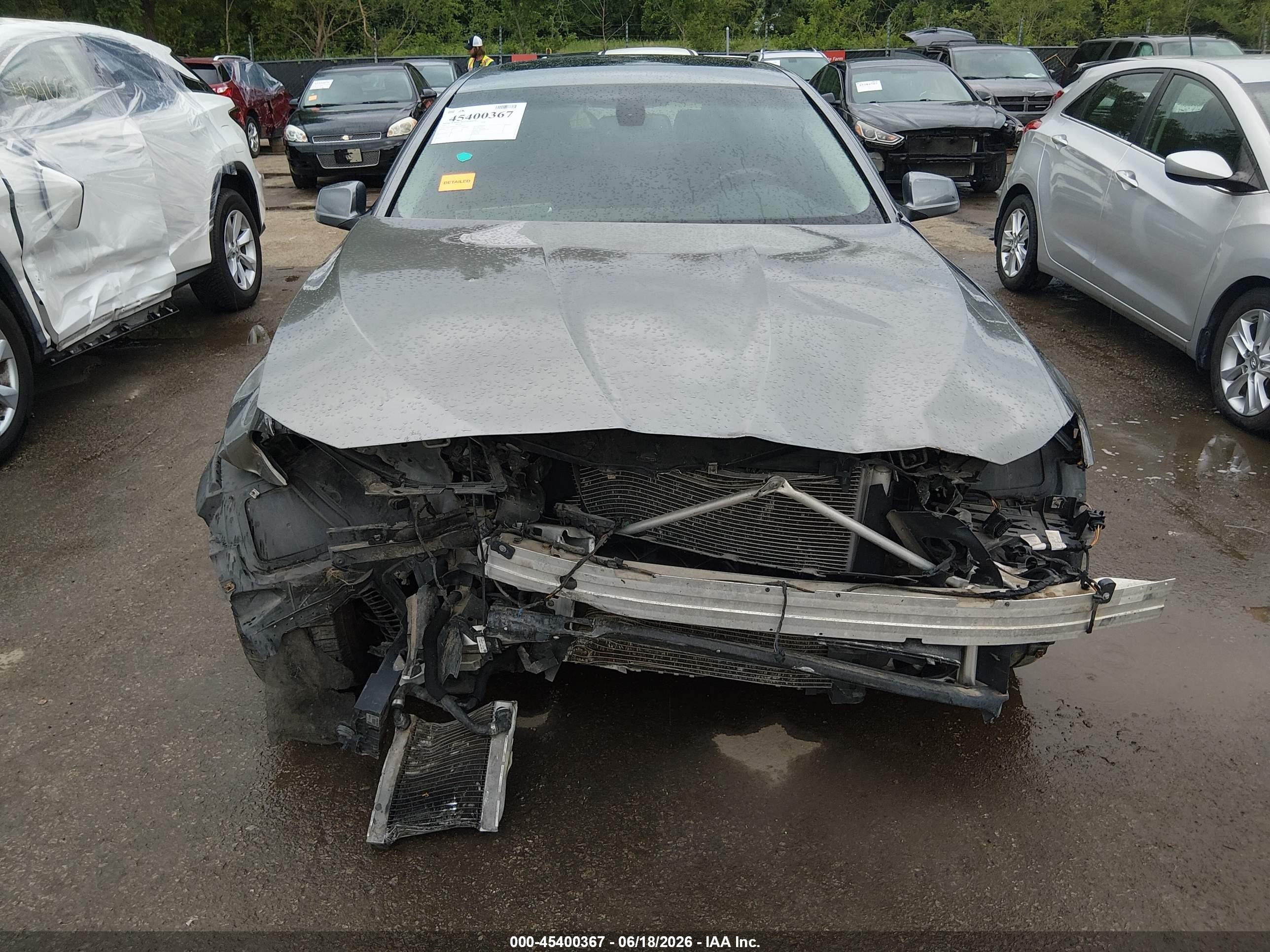 2012 Bmw 528i Xdrive Gray vin: WBAXH5C51CDW06445
