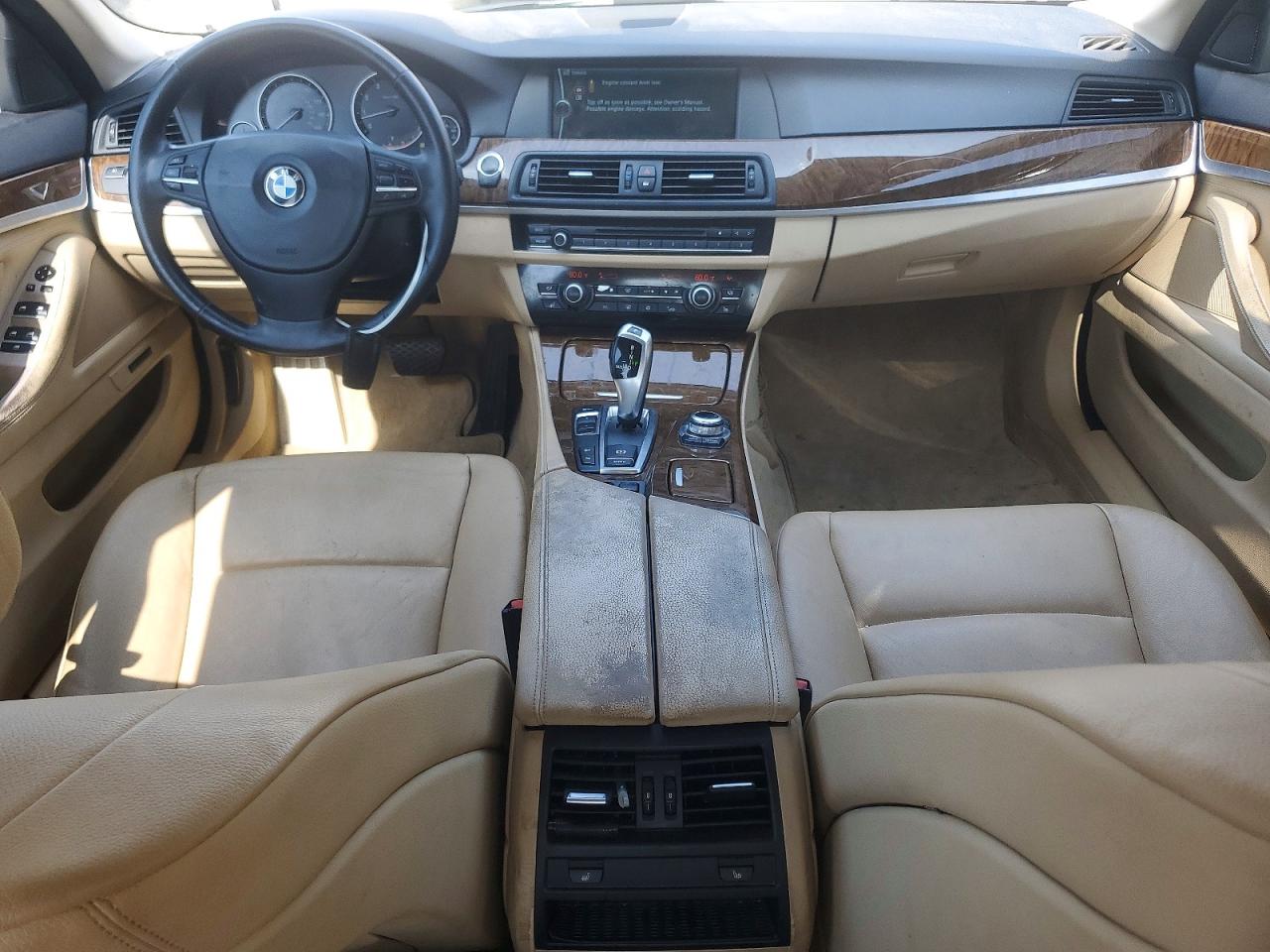 2012 Bmw 528 Xi Silver vin: WBAXH5C51CDW09037