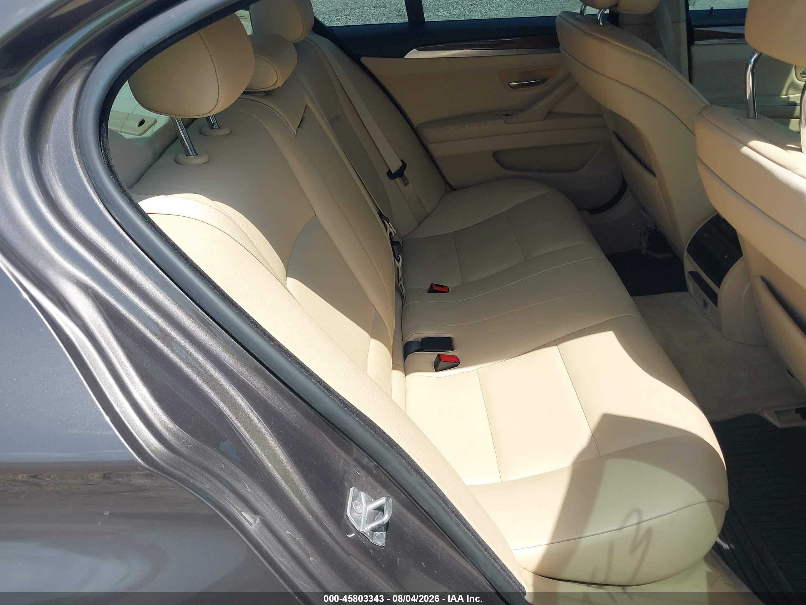 2013 Bmw 528i Xdrive Gray vin: WBAXH5C51DD111499