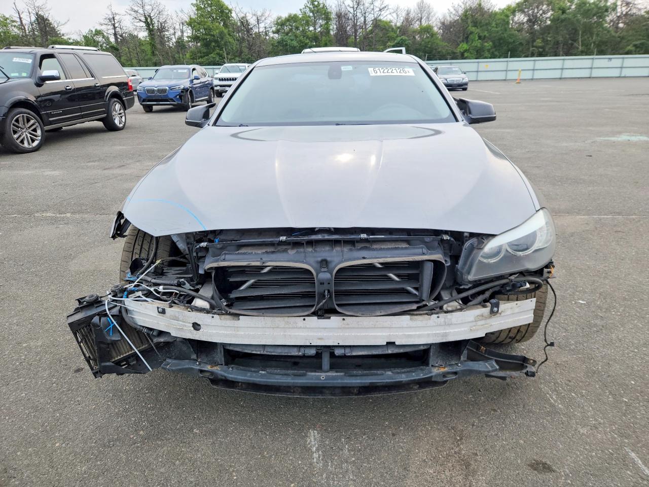 2012 Bmw 528 Xi Gray vin: WBAXH5C52CDW09340