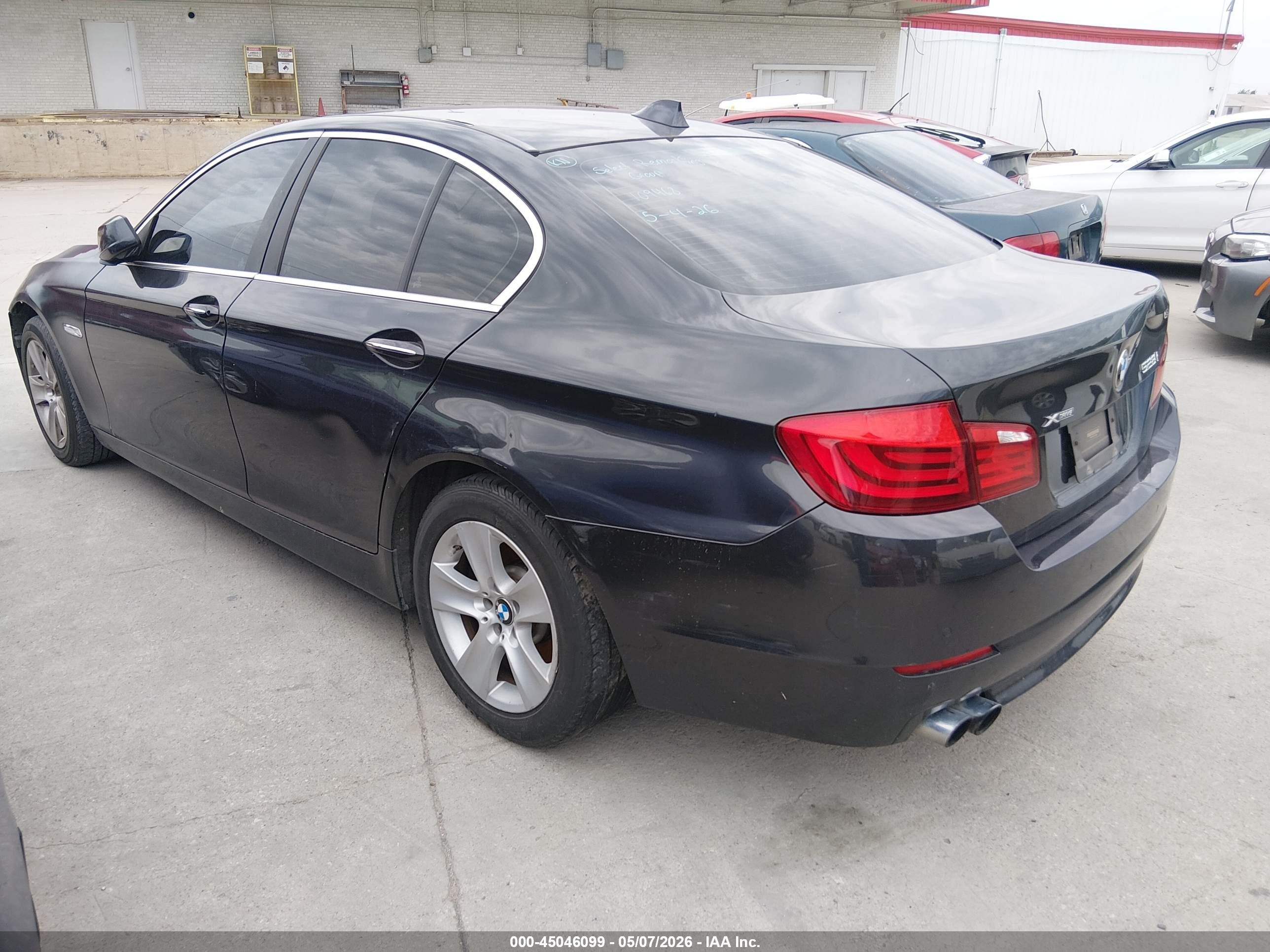 2013 Bmw 528i Xdrive Gray vin: WBAXH5C52DD109468