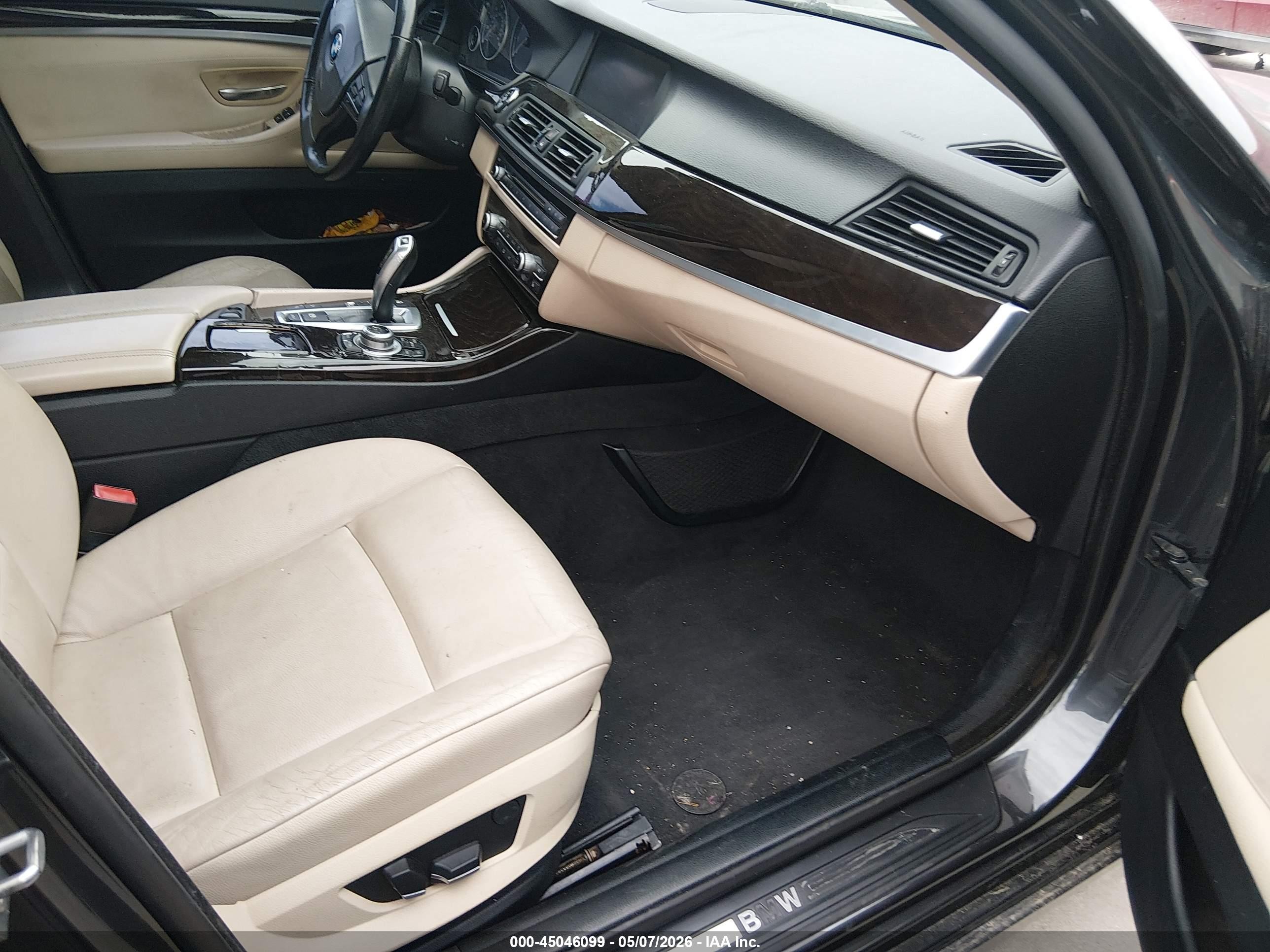 2013 Bmw 528i Xdrive Gray vin: WBAXH5C52DD109468