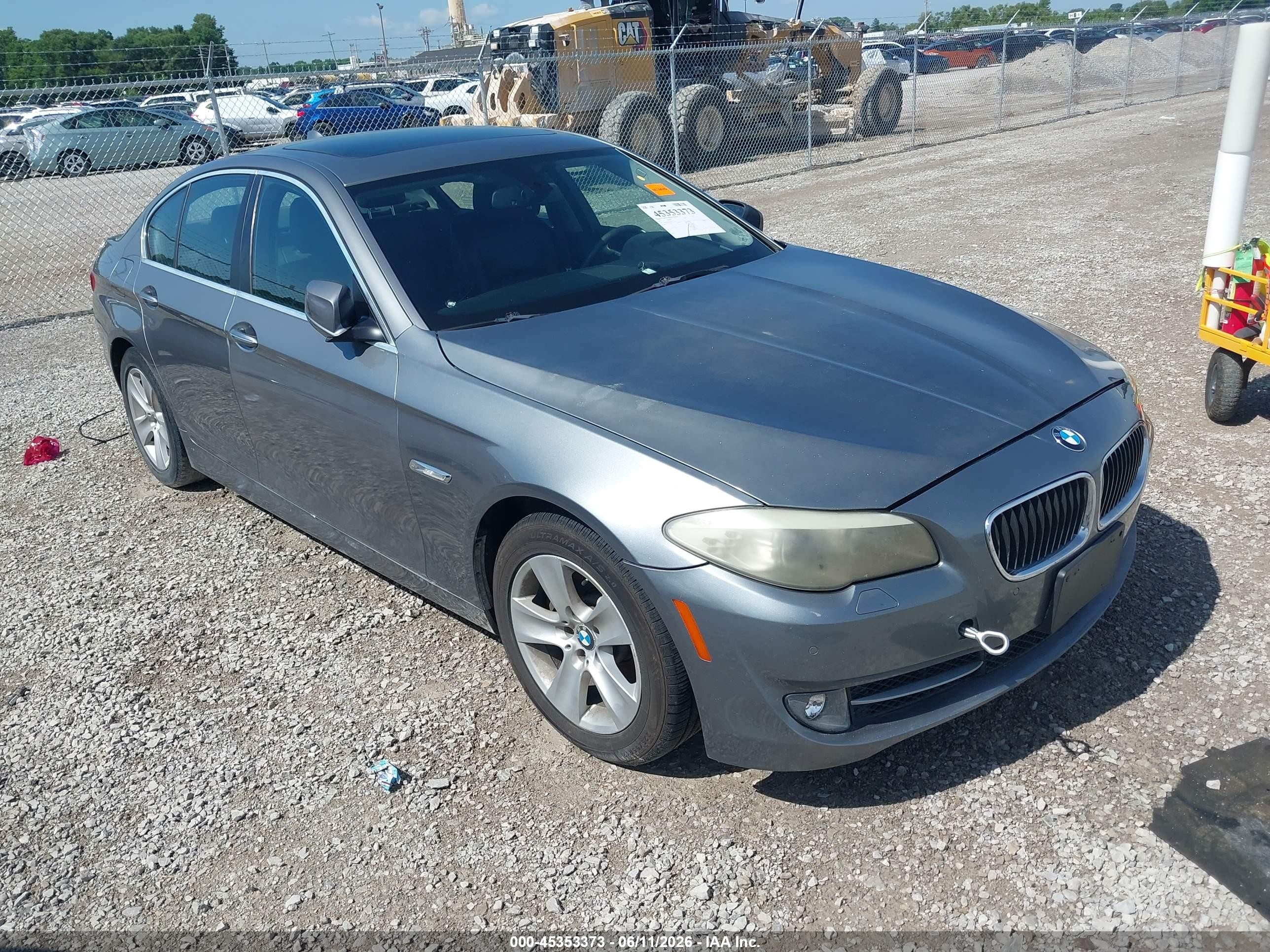 2013 Bmw 528i Xdrive Silver vin: WBAXH5C52DD111933