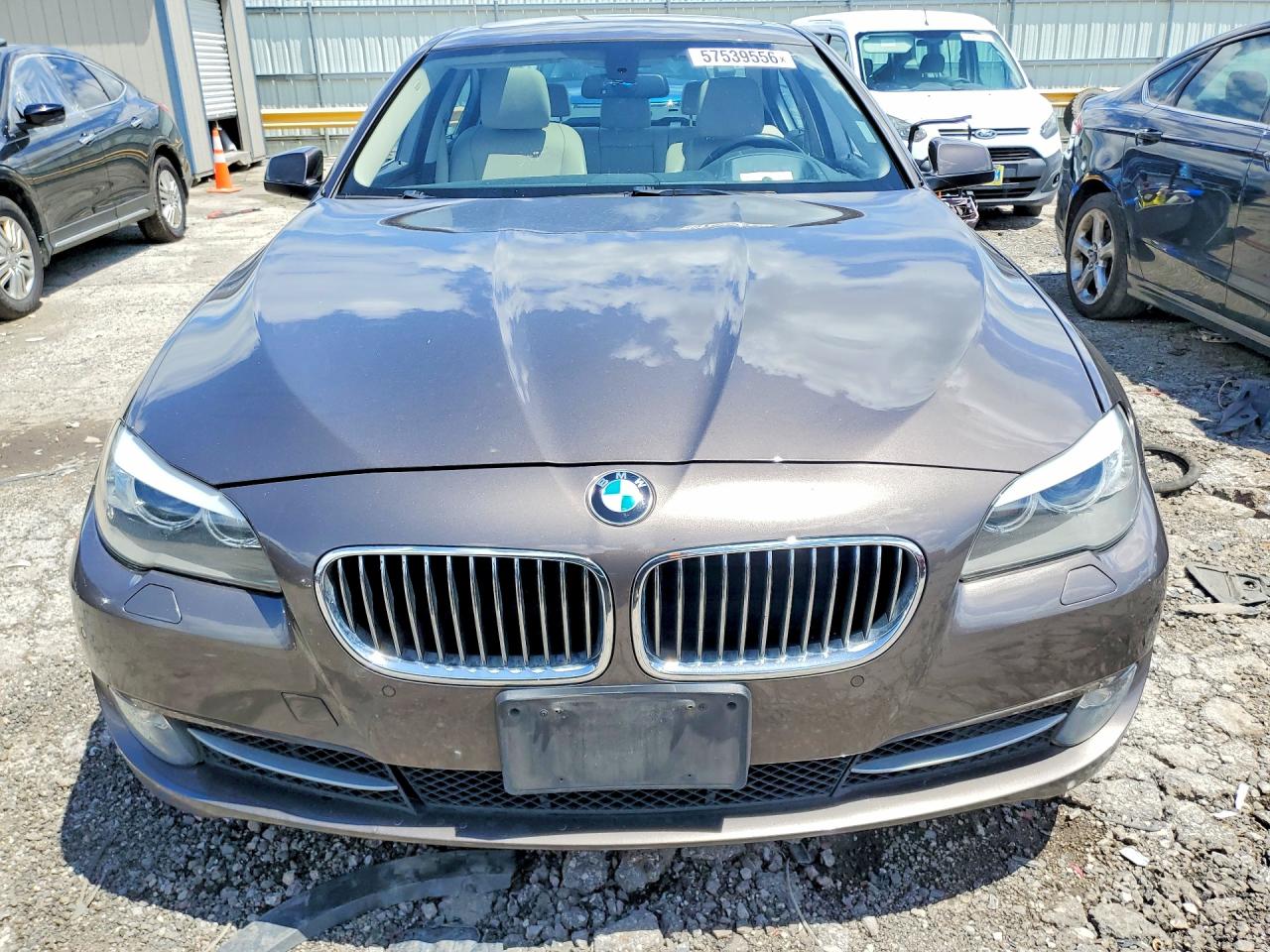 2013 Bmw 528 Xi Brown vin: WBAXH5C52DD113889