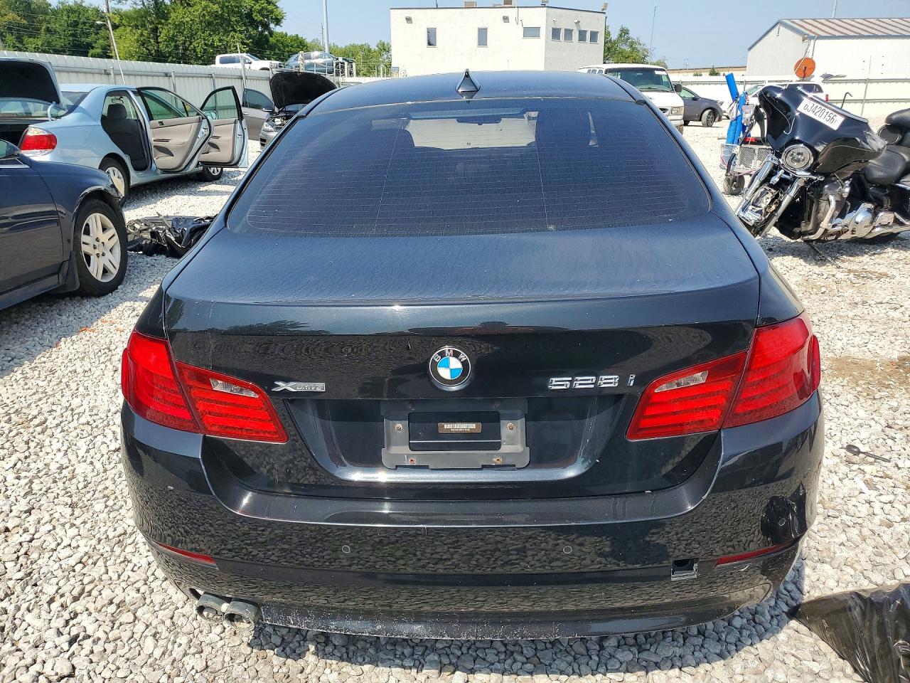 2013 Bmw 528 Xi Black vin: WBAXH5C52DD114458