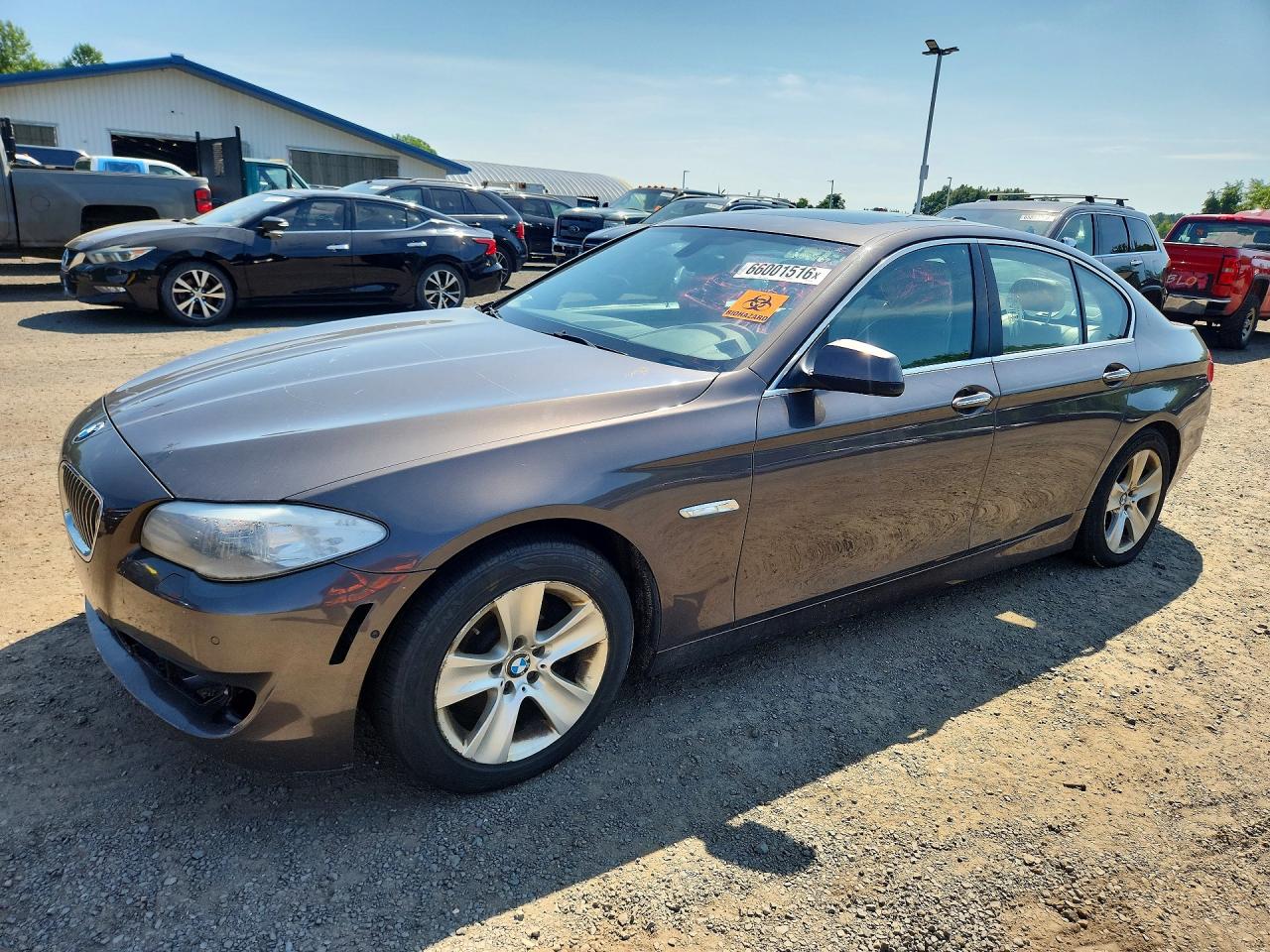 2013 Bmw 528 Xi Gray vin: WBAXH5C52DDW13194