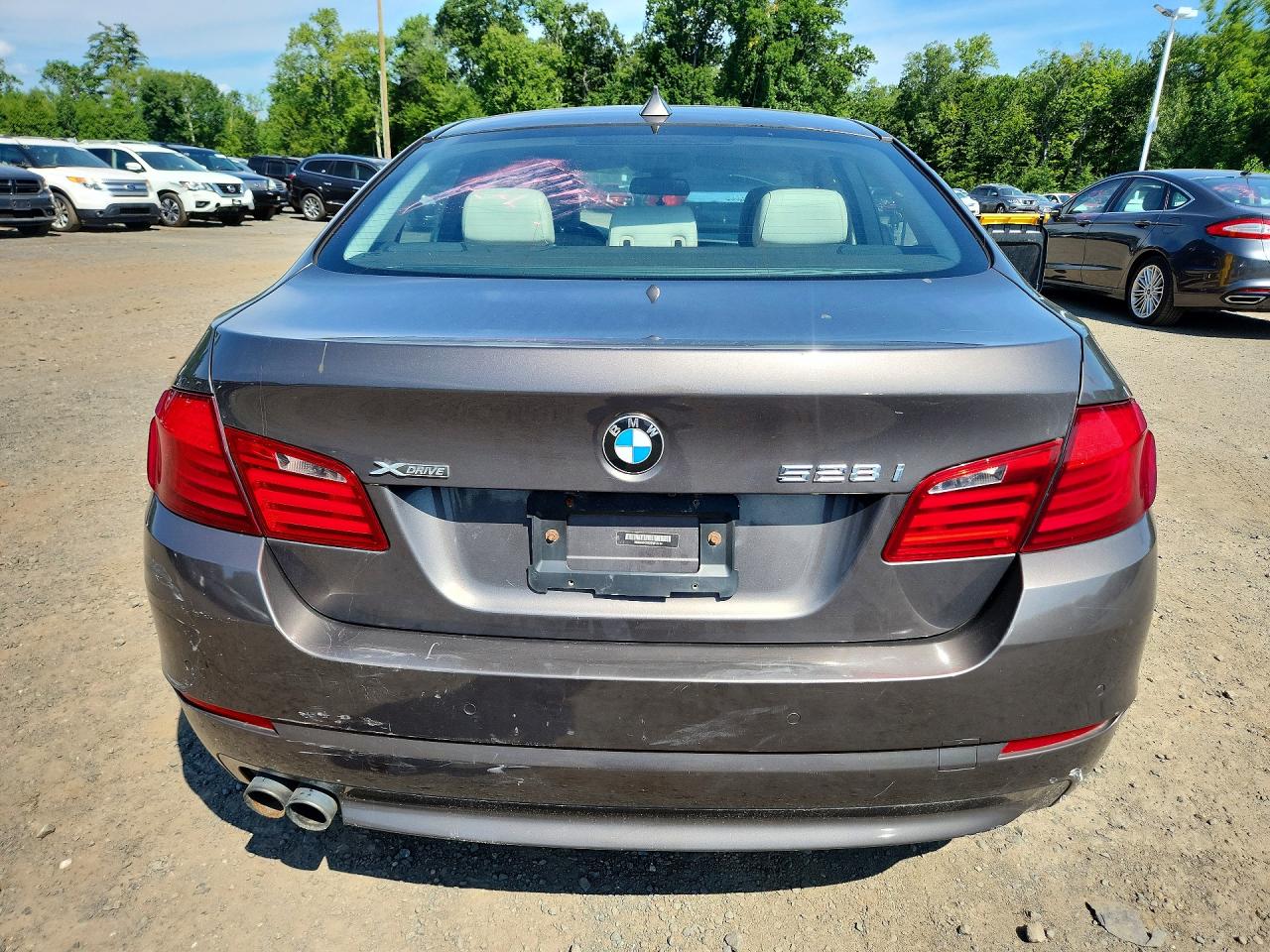 2013 Bmw 528 Xi Gray vin: WBAXH5C52DDW13194