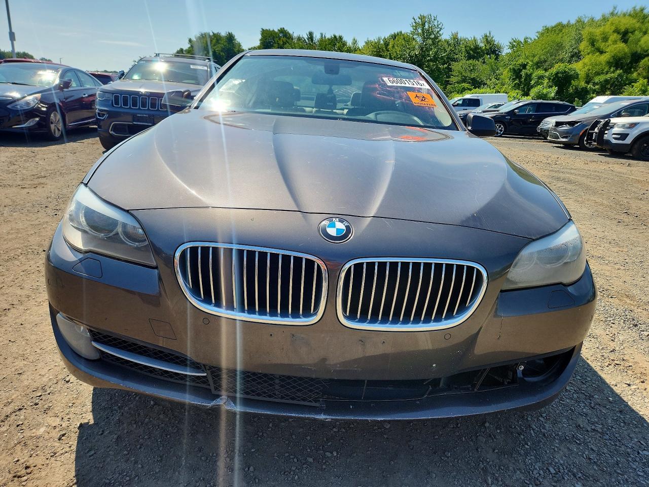 2013 Bmw 528 Xi Gray vin: WBAXH5C52DDW13194