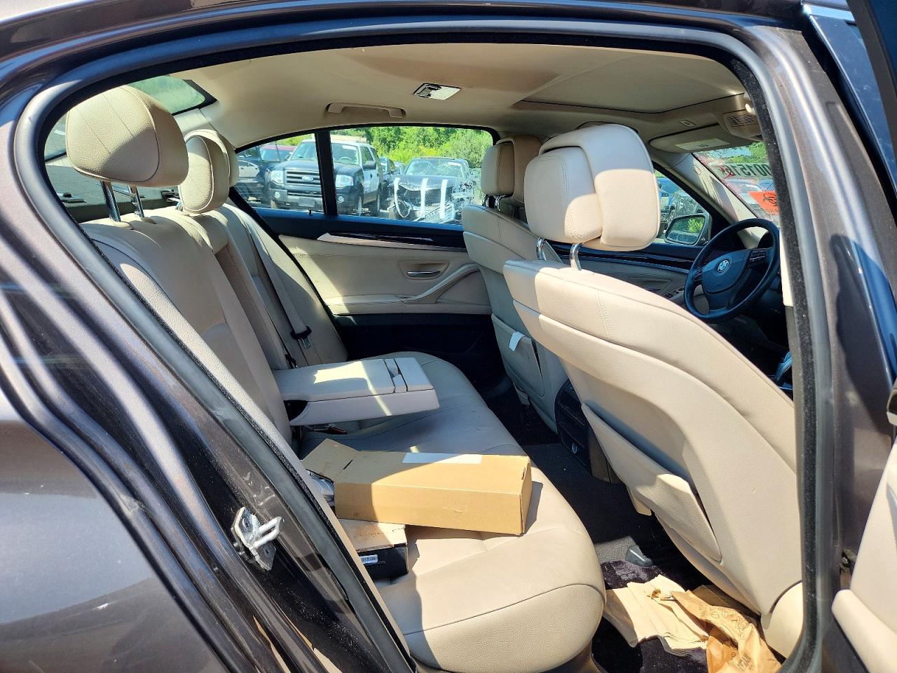 2013 Bmw 528 Xi Gray vin: WBAXH5C52DDW13194